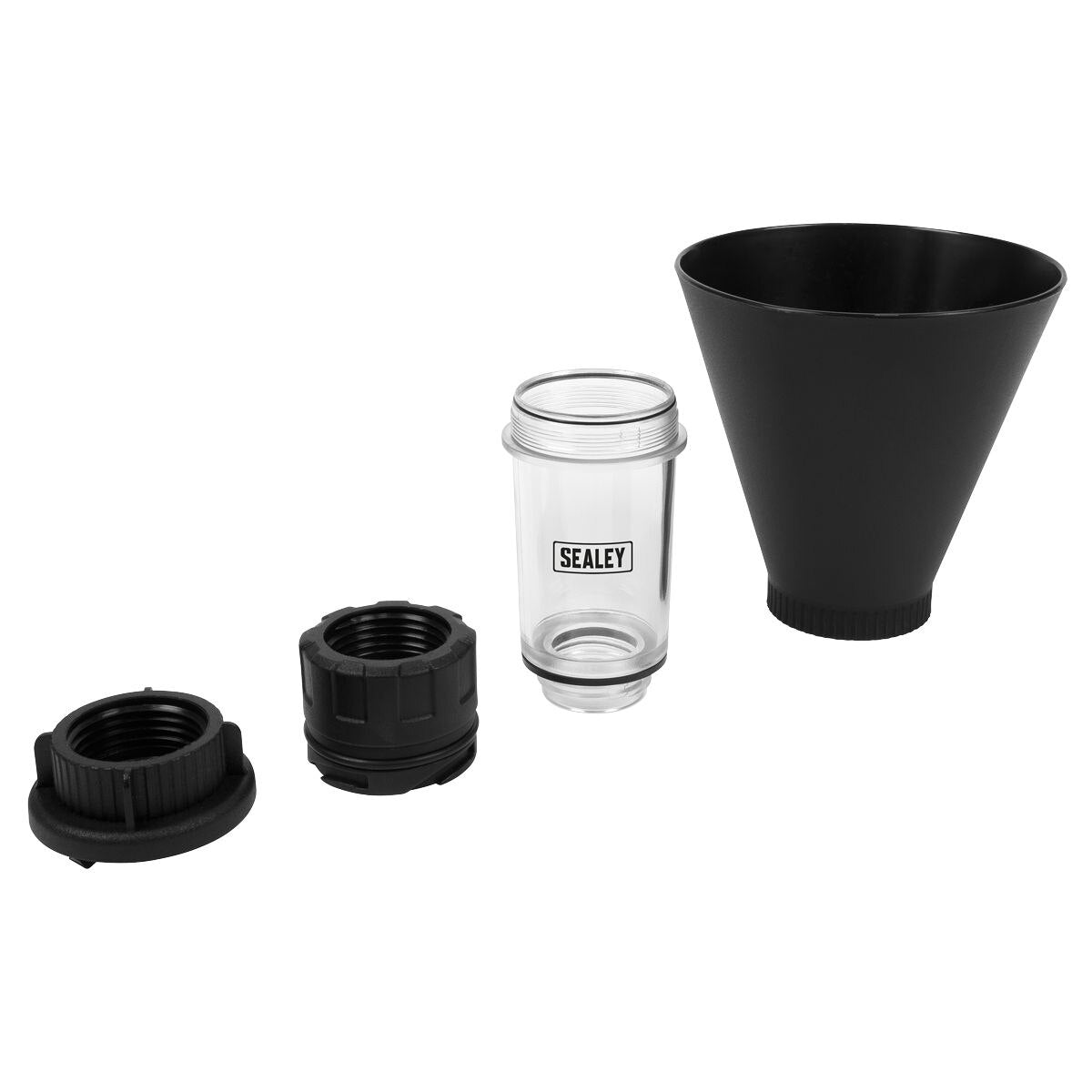 Sealey Engine Oil Funnel Set for BMW/Mercedes-Benz 4pc - Image 3