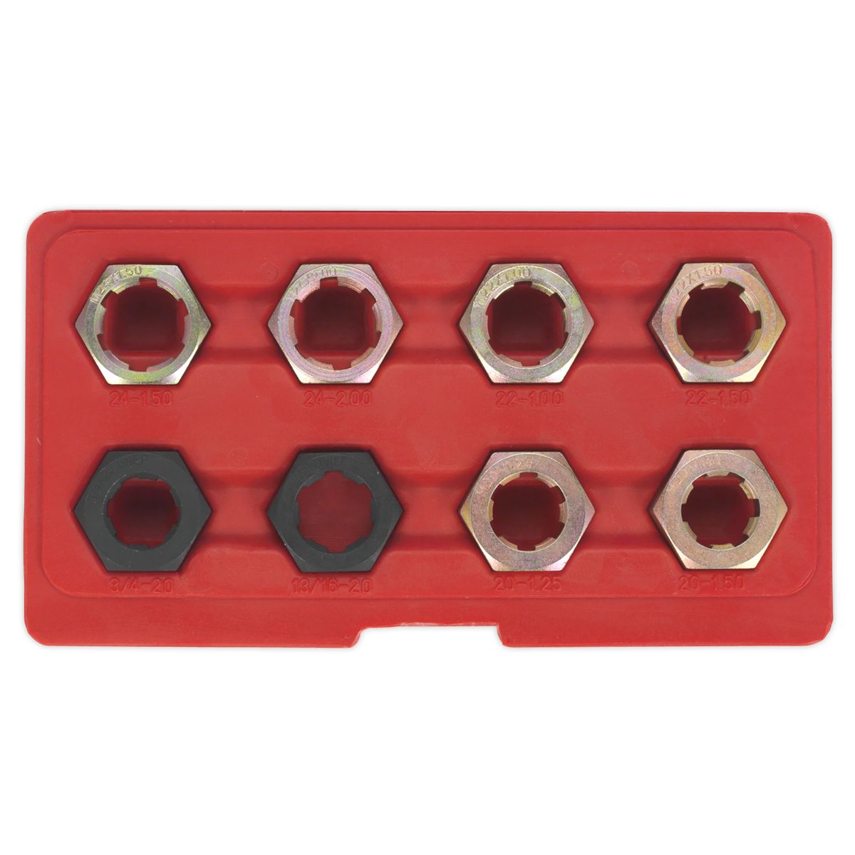Sealey CVJ Thread Chaser Set 8pc - Image 2