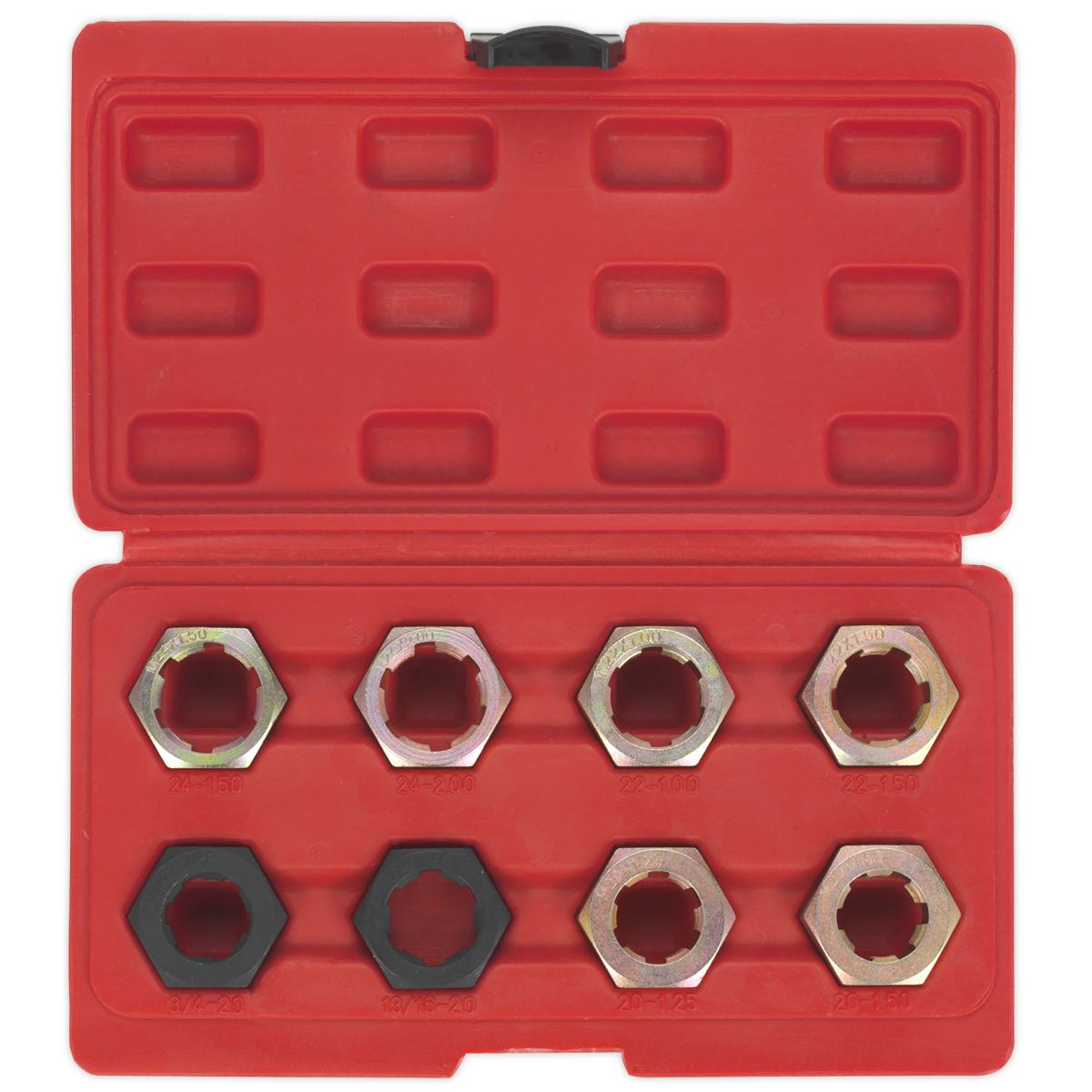 Sealey CVJ Thread Chaser Set 8pc - Image 4