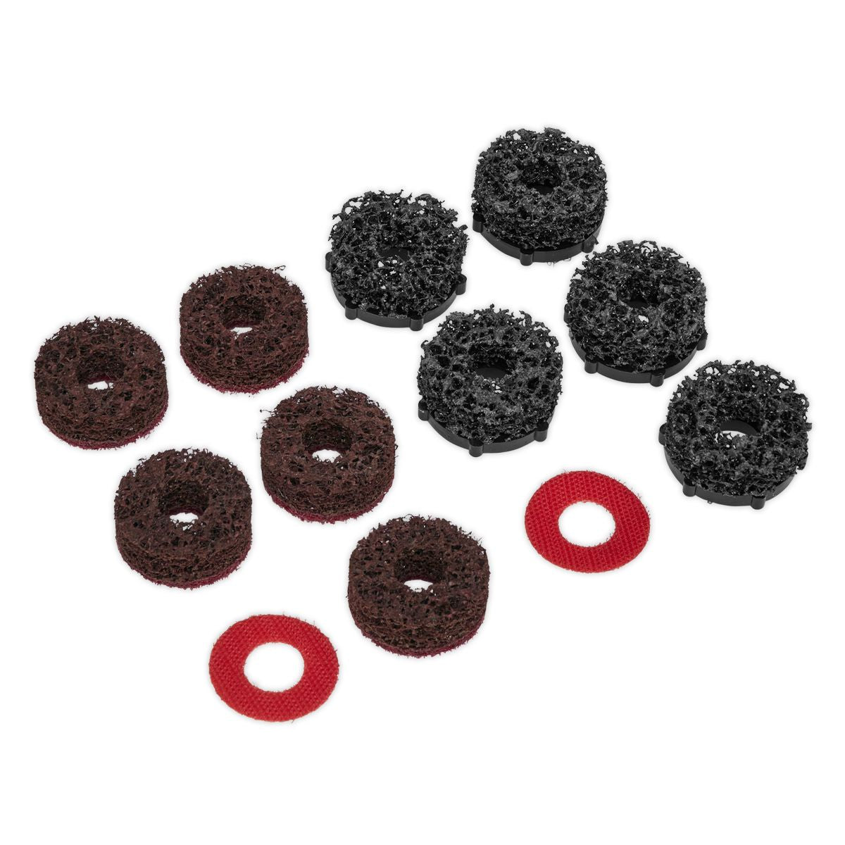 Sealey Stud Hub Cleaner Pads for VS8002 - Pack of 12 - Image 1