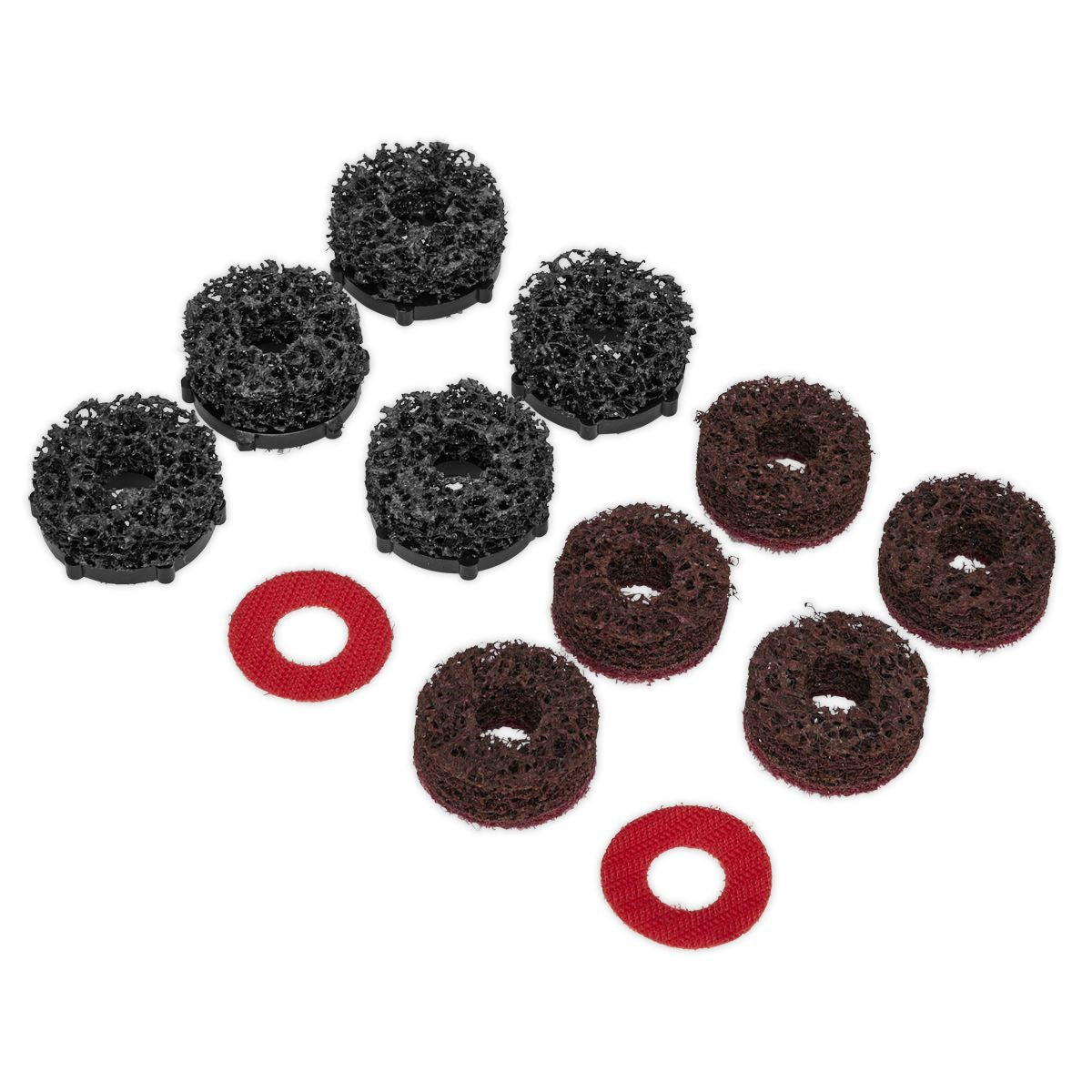 Sealey Stud Hub Cleaner Pads for VS8002 - Pack of 12 - Image 2