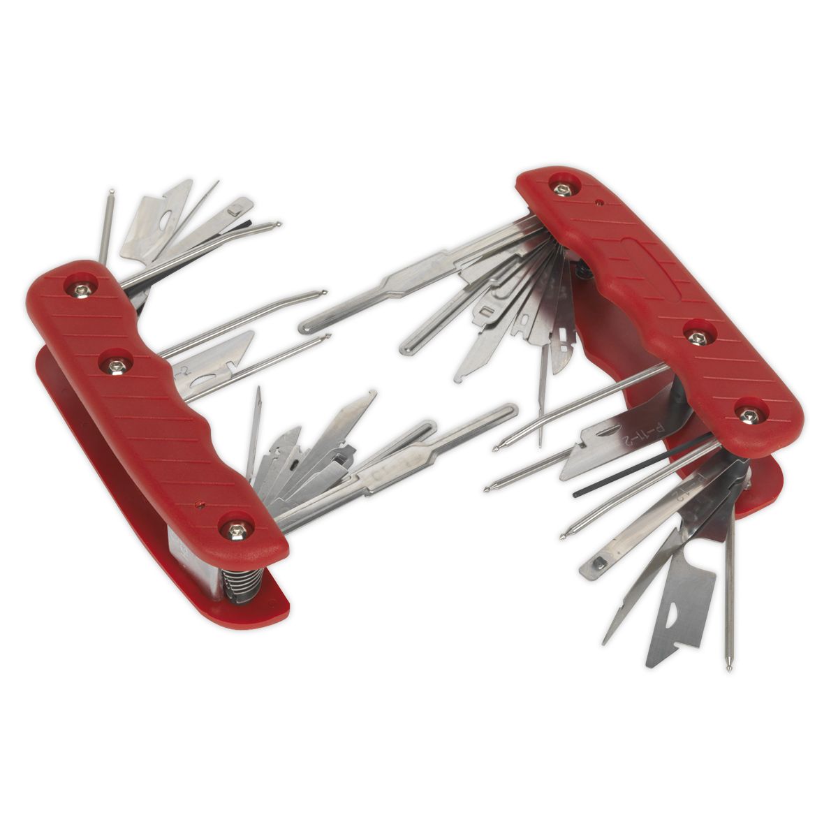 Sealey 36-Function Radio Release Key Set - Image 1
