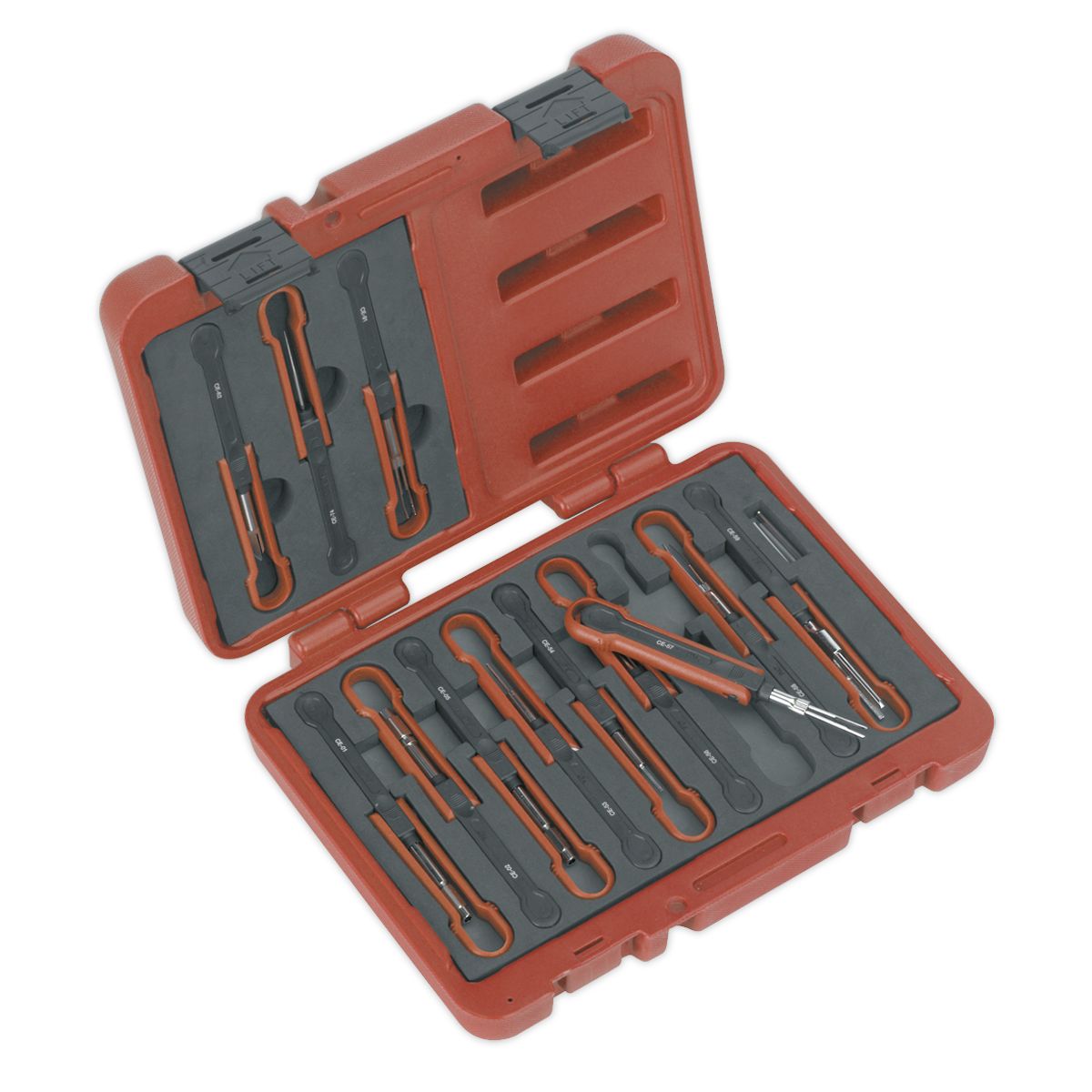 Sealey Universal Cable Ejection Tool Set 15pc - Image 1