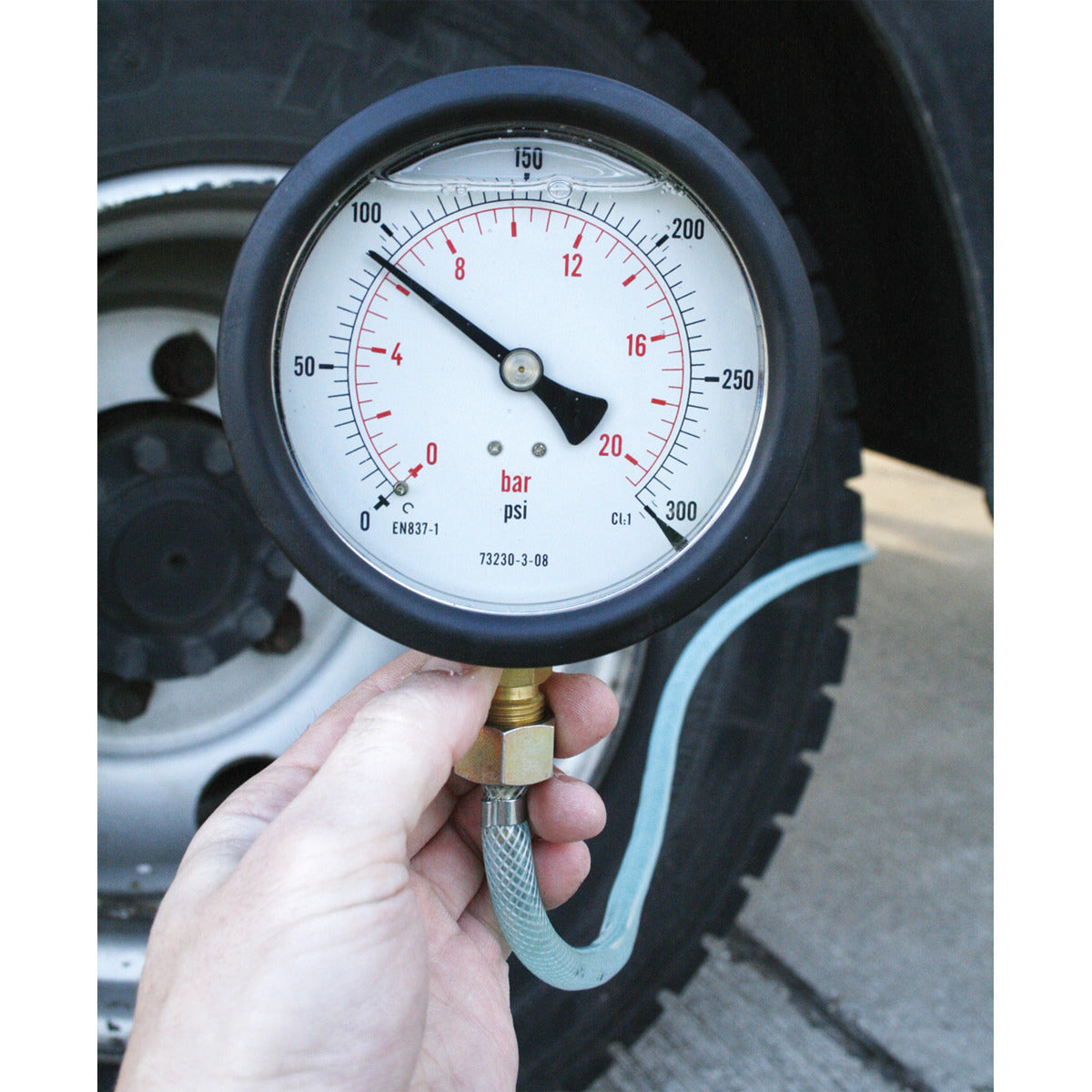 Sealey Air Brake Test Gauge for Commercial Vehicles VS931