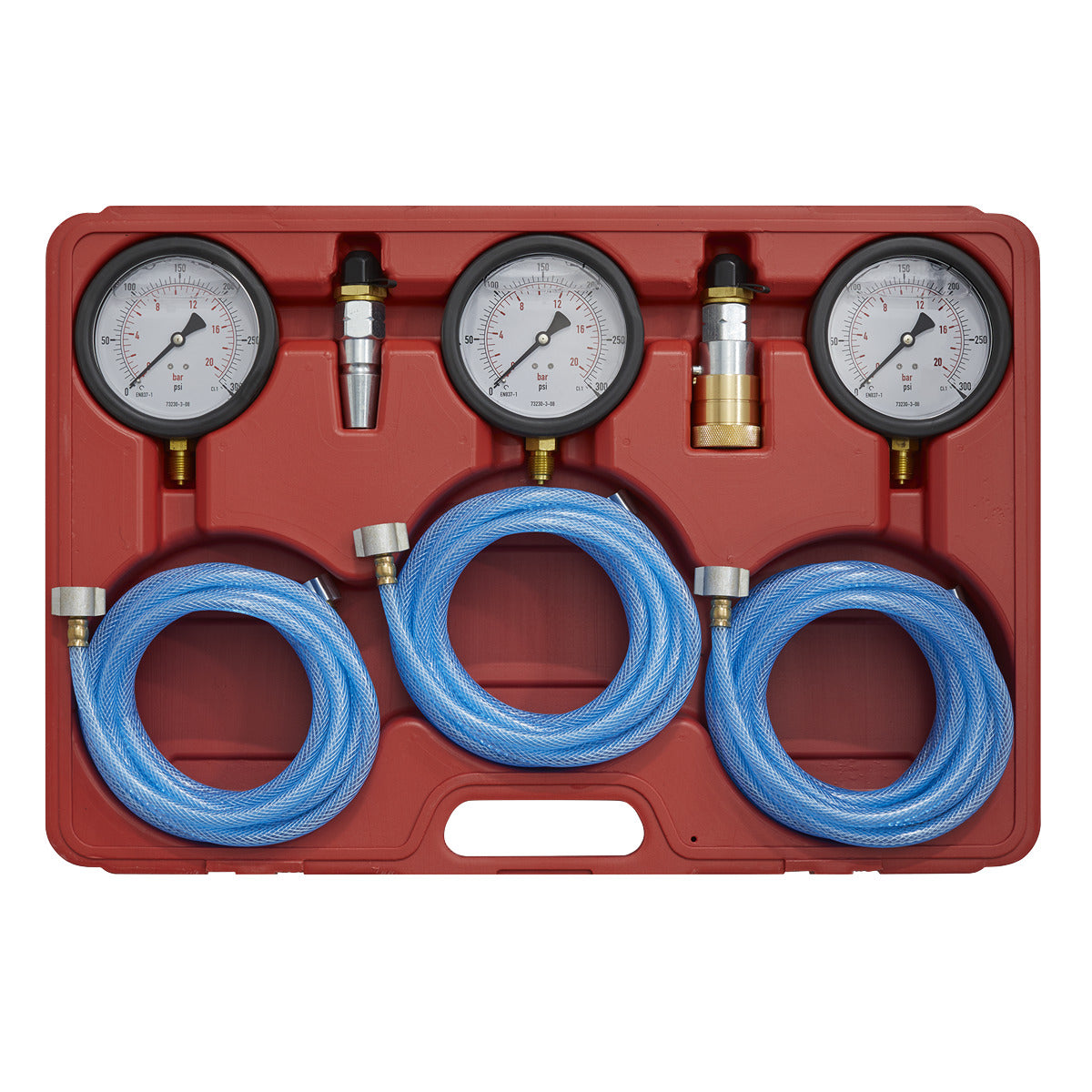 Sealey Air Brake Test Gauge Set for Commercial Vehicles VS932