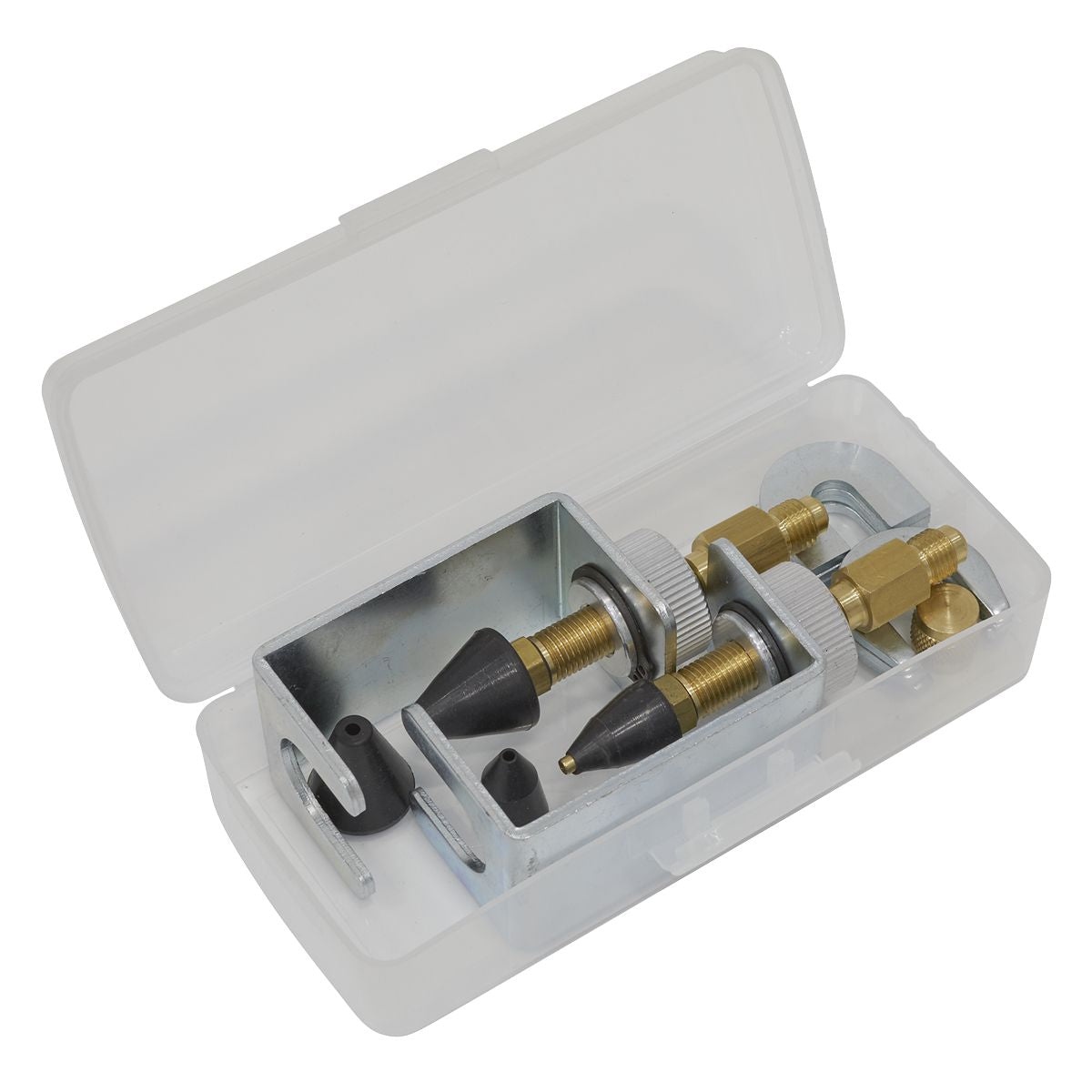 Sealey Air Conditioning Pressure Test Connector Kit 13pc - Image 1