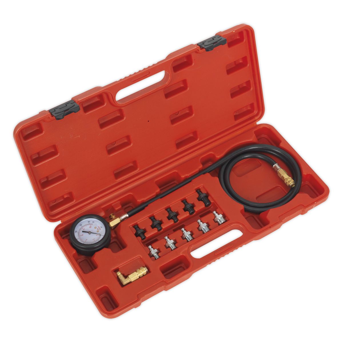 Sealey Oil Pressure Test Kit 12pc - Image 1