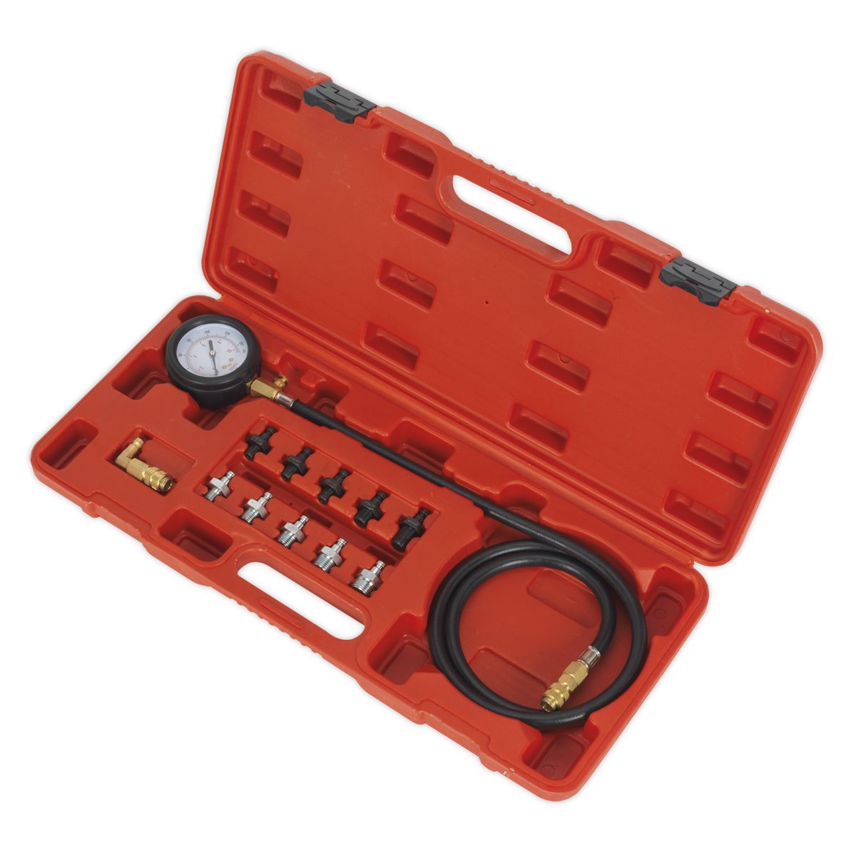 Sealey Oil Pressure Test Kit 12pc - Image 2