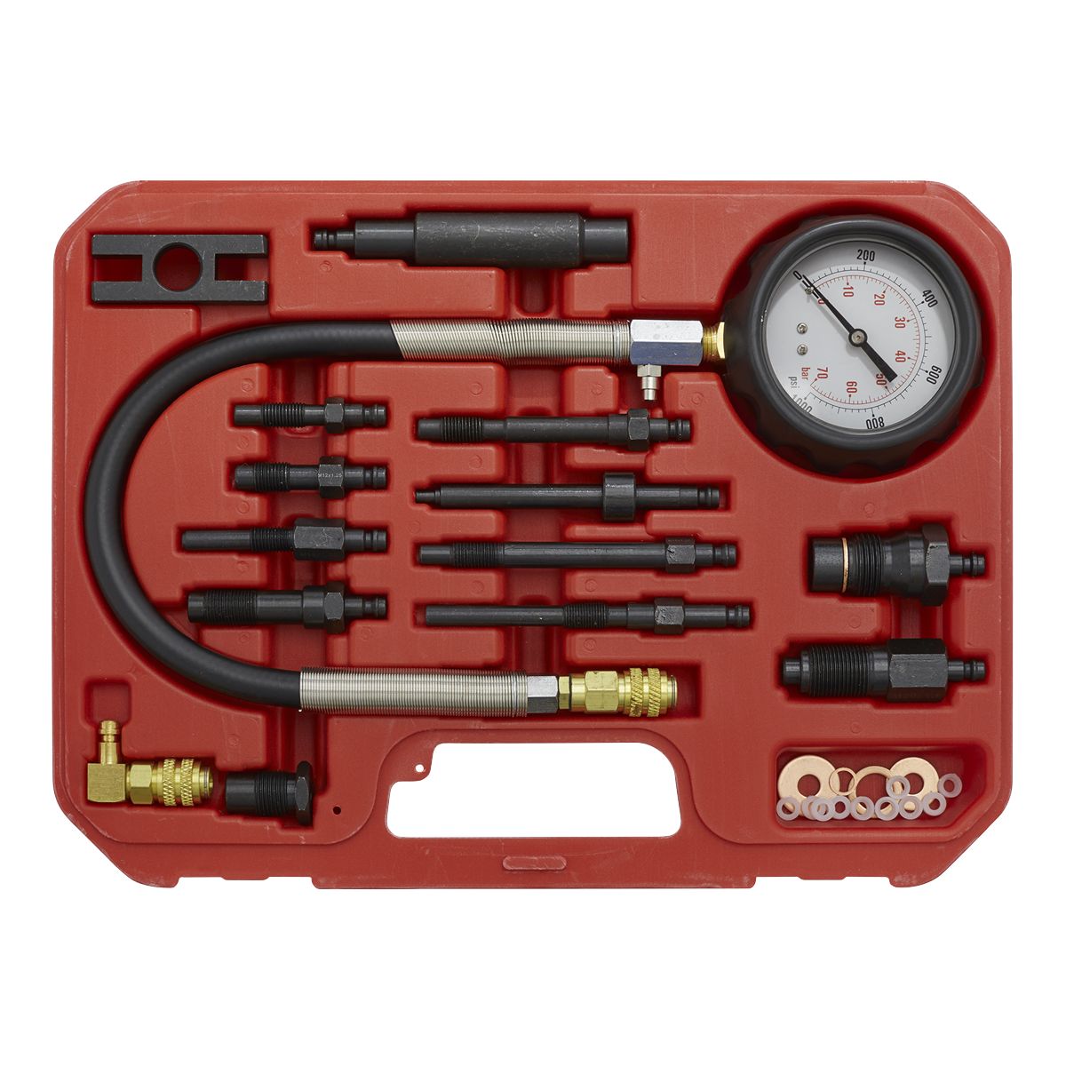 Sealey Diesel Engine Compression Test Kit - Image 3