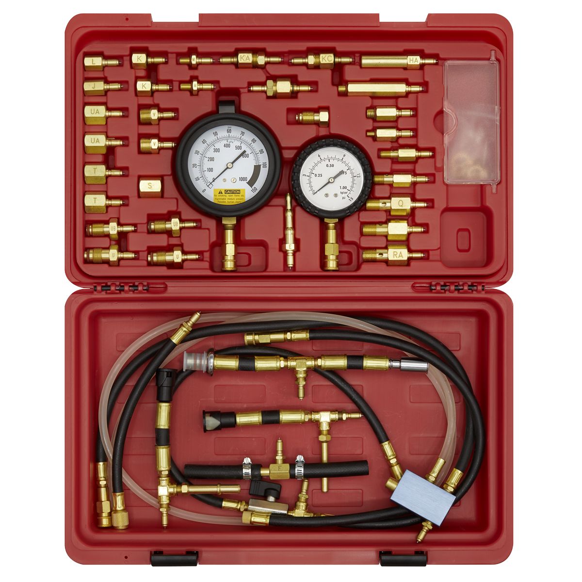 Sealey Fuel Injection Pressure Test Kit - Image 6