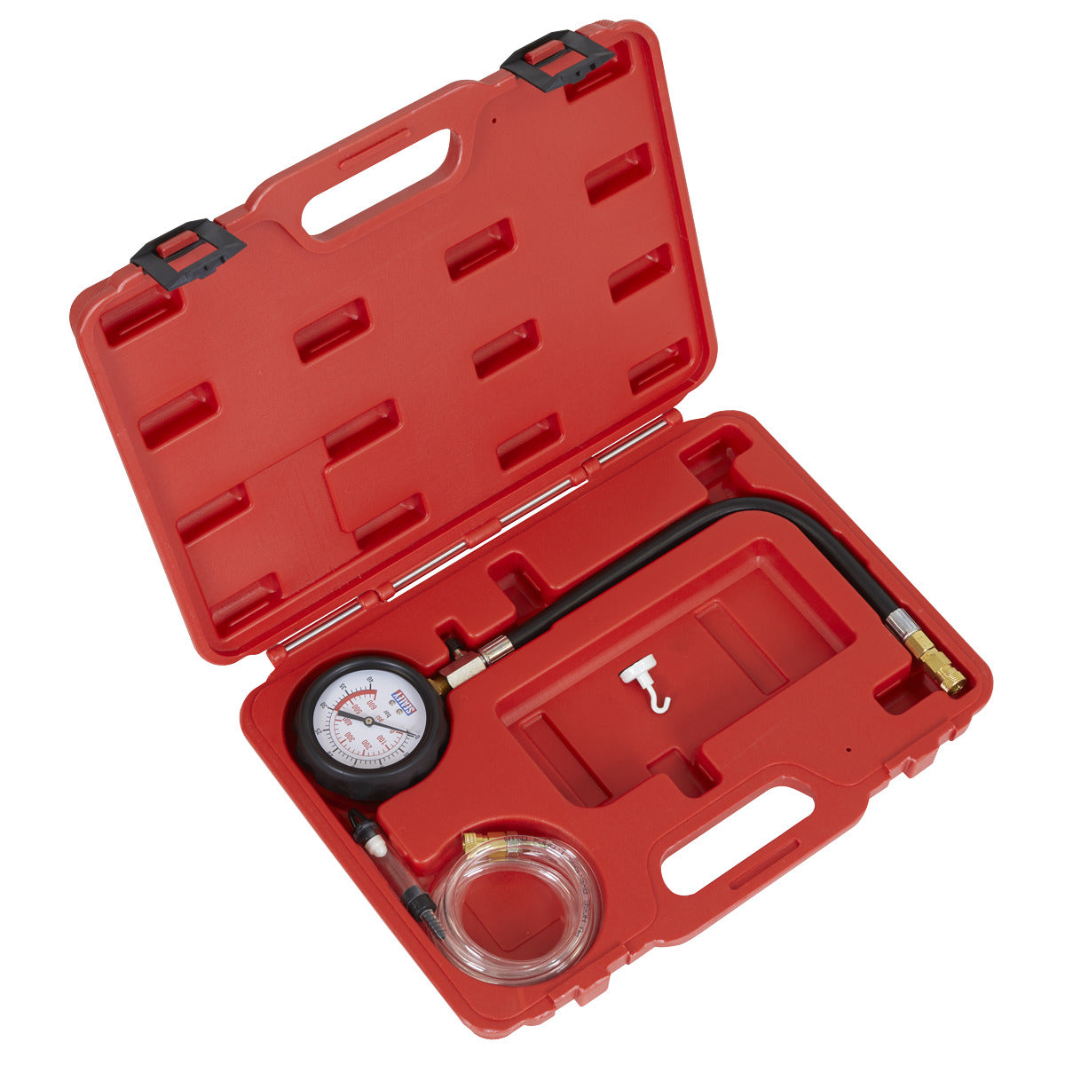 Sealey Diesel Compression Gauge, Hose & TDC Base Kit VSE3157