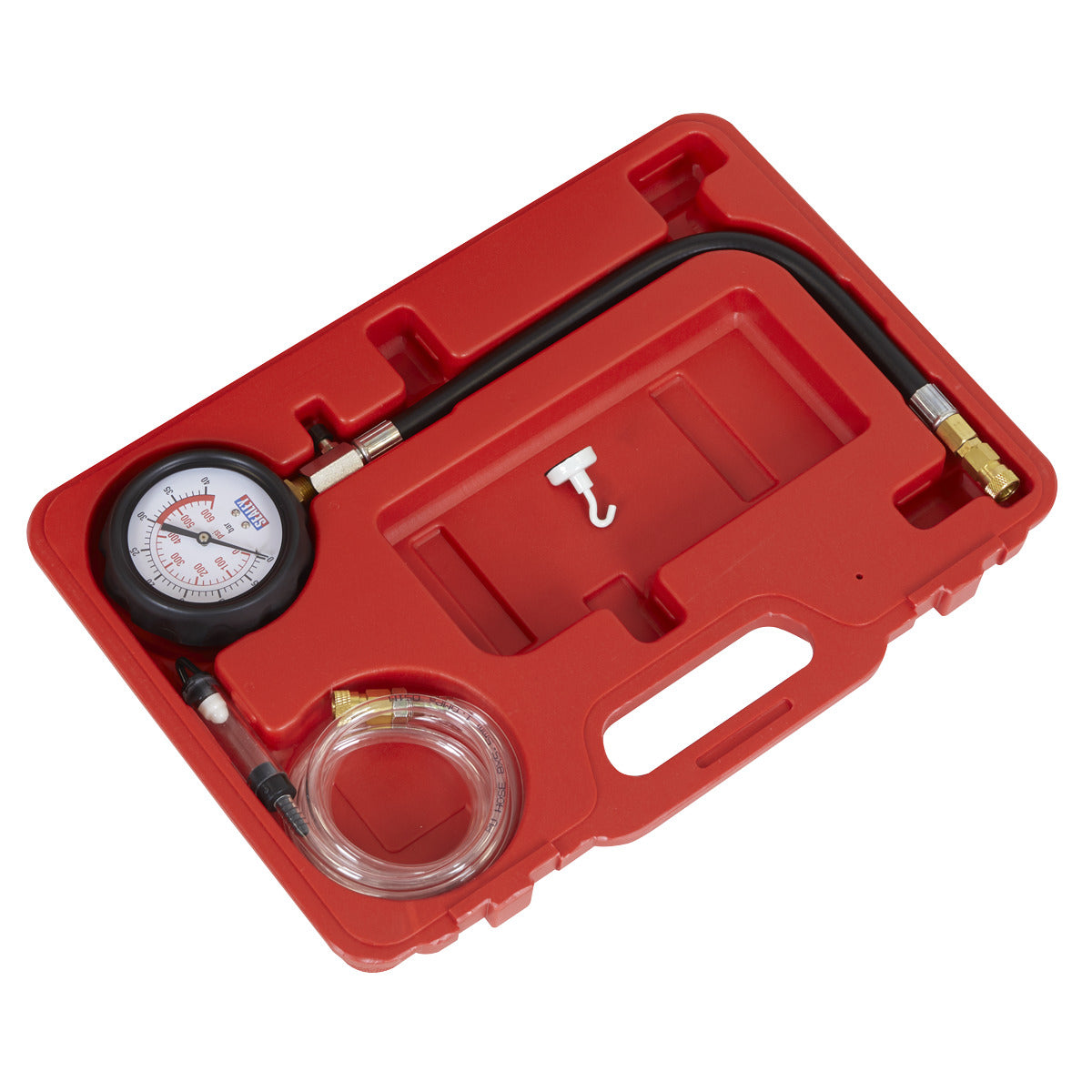 Sealey Diesel Compression Gauge, Hose & TDC Base Kit VSE3157