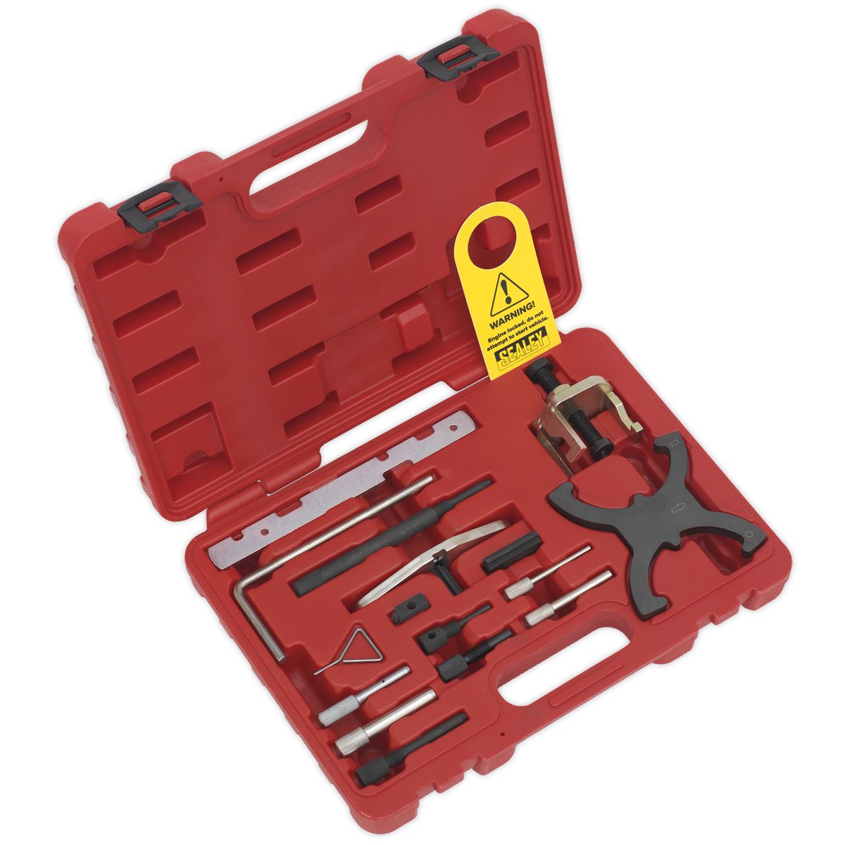 Sealey Diesel/Petrol Engine Timing Tool Combination Kit - for Ford, PSA - Belt/Chain Drive - Image 1