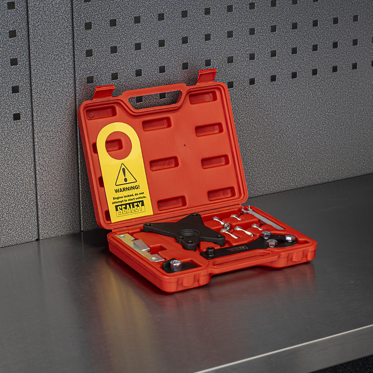 Sealey Petrol Engine Timing Tool Kit - for Alfa Romeo, Fiat, Ford, Lancia 1.2/1.4 8v - Belt Drive VSE5061