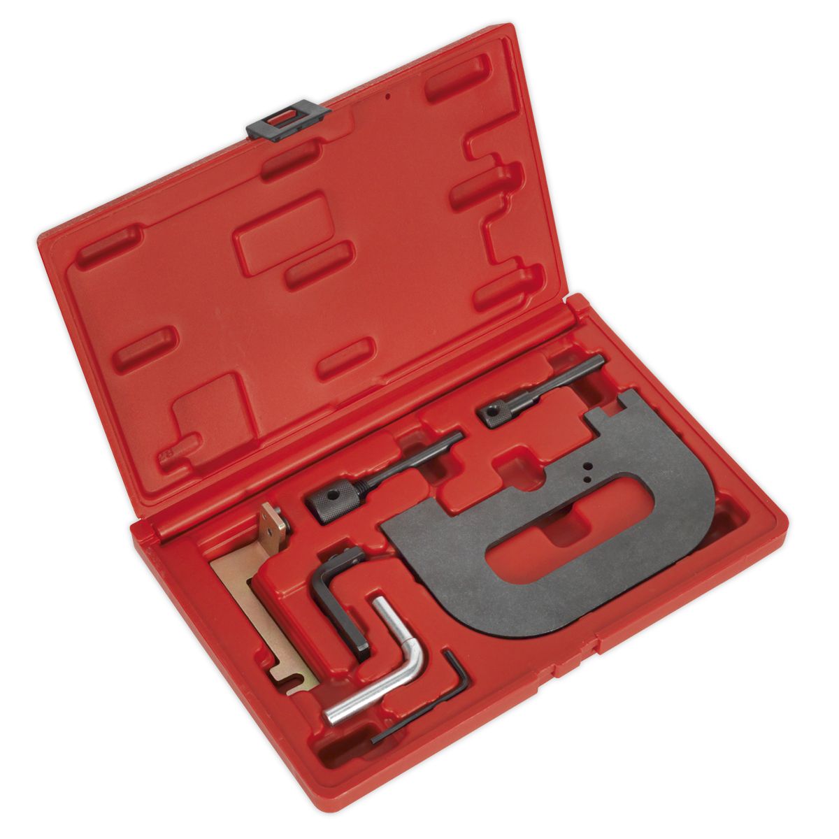 Sealey Petrol Engine Timing Tool Kit - for Renault 1.4/1.6/1.8/2.0 K4J/K4M/F4P/F4R(t) - Belt Drive - Image 1