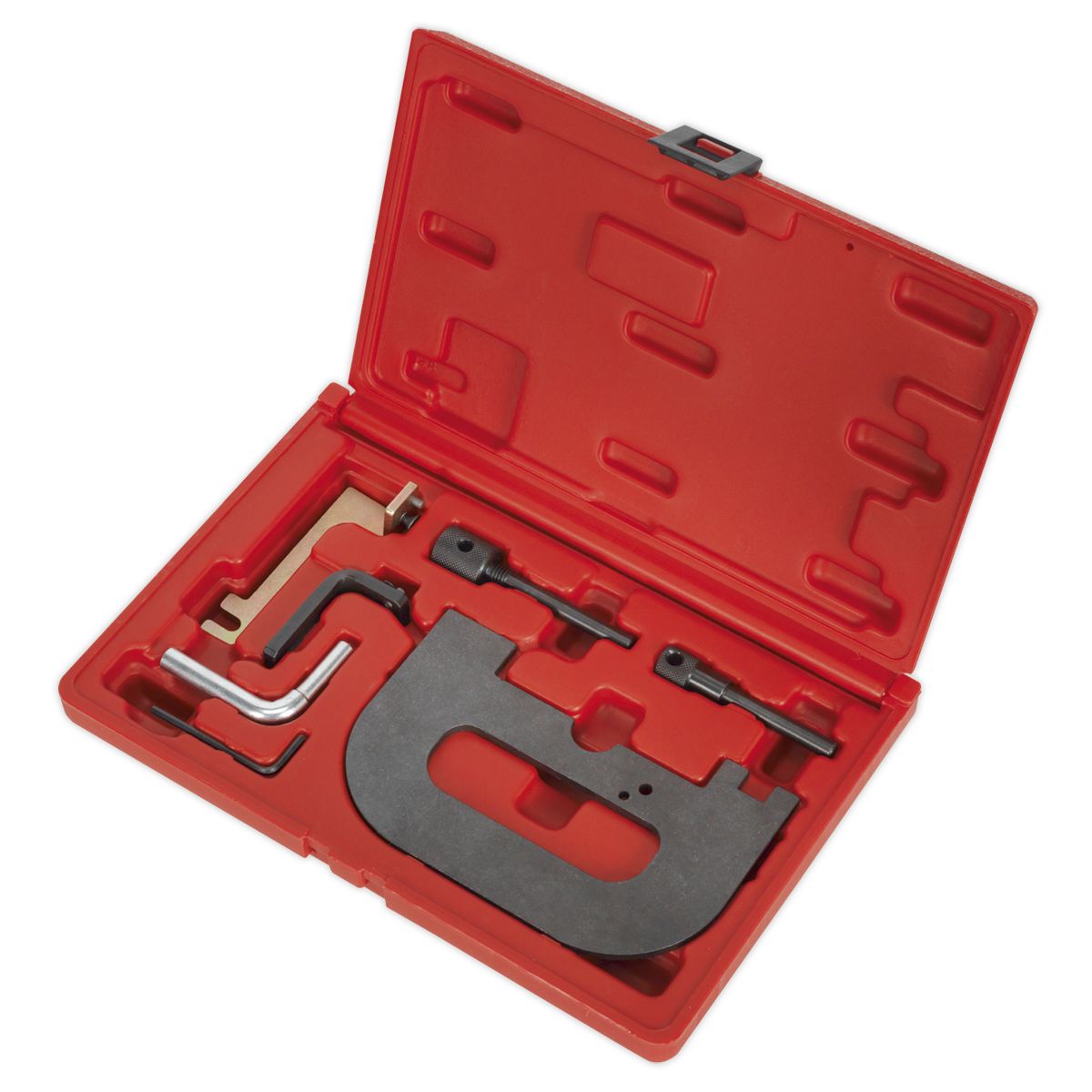 Sealey Petrol Engine Timing Tool Kit - for Renault 1.4/1.6/1.8/2.0 K4J/K4M/F4P/F4R(t) - Belt Drive - Image 2