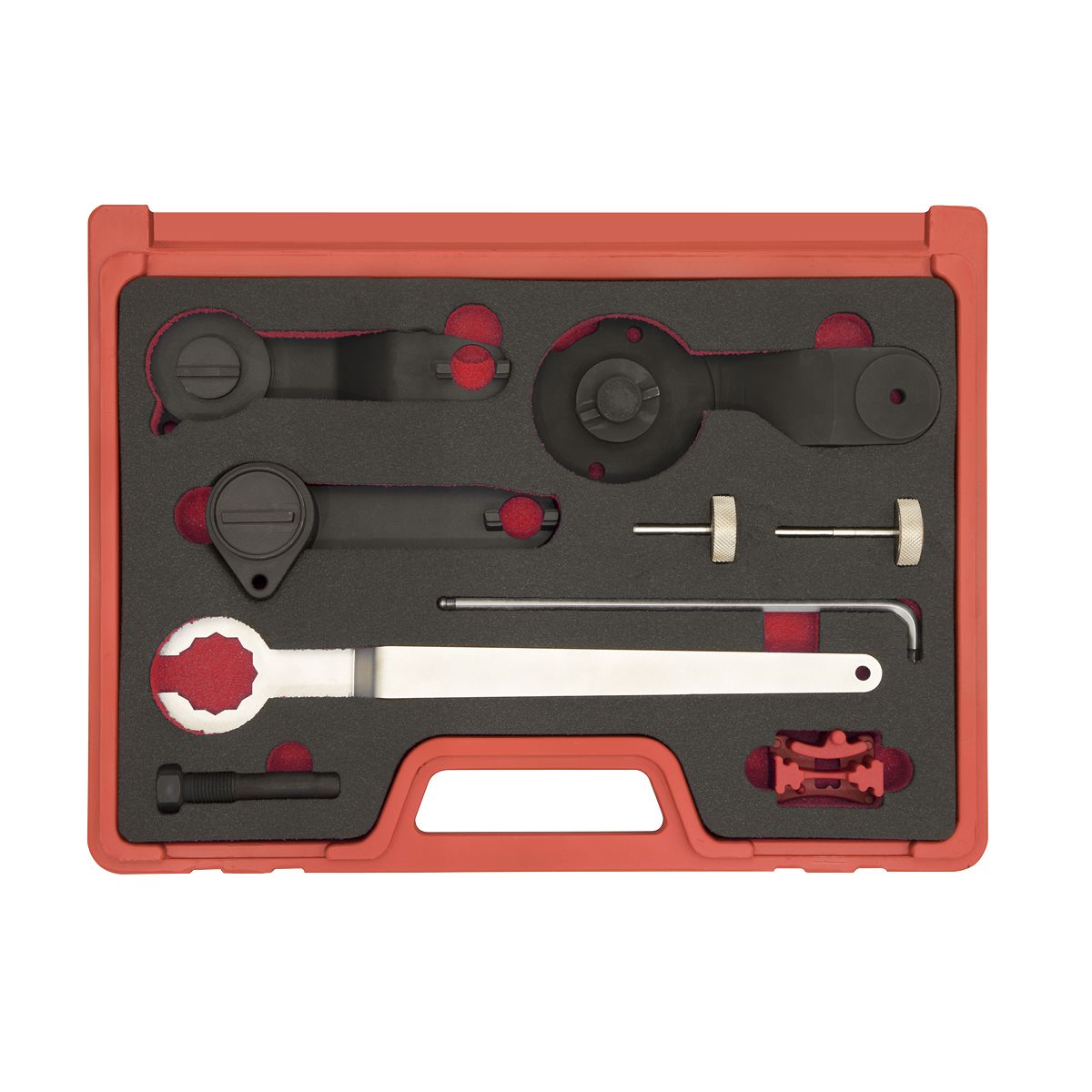 Sealey Petrol Engine Timing Tool Kit - for VAG 1.0/1.2/1.4 TSi - Belt Drive - Image 3