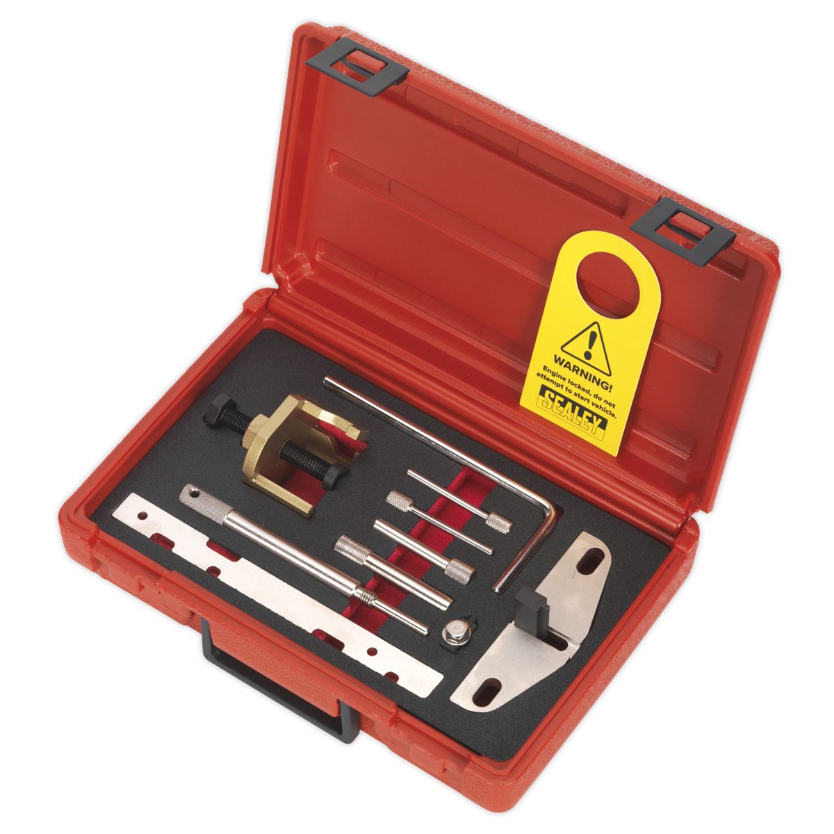 Sealey Diesel Engine Timing Tool Kit - for Ford, PSA - Belt Drive - Image 2