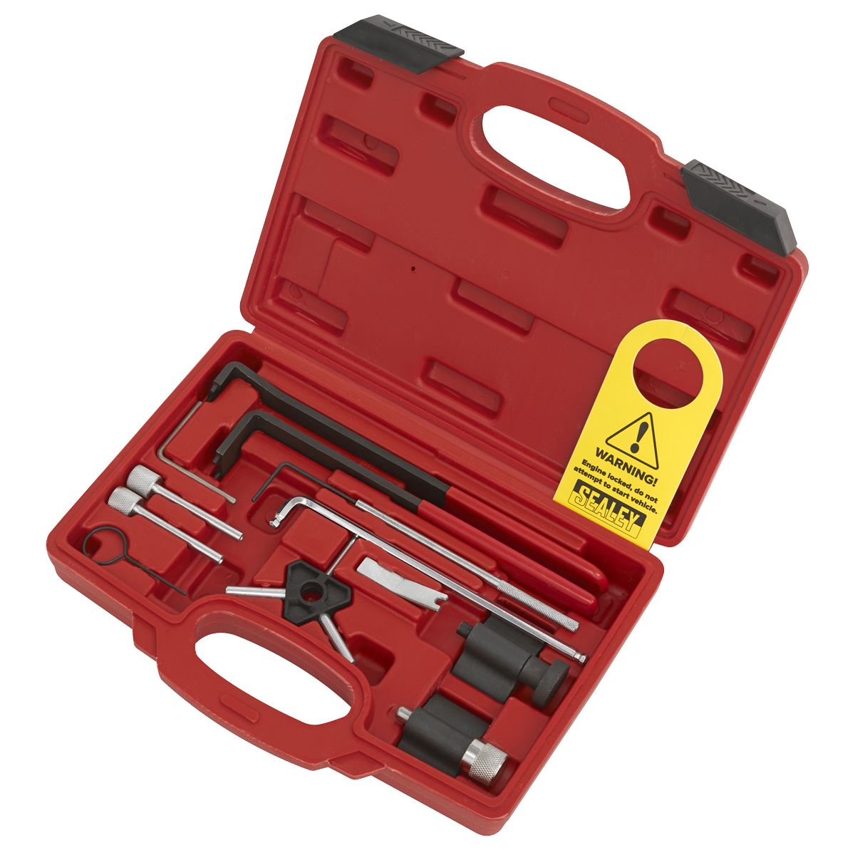 Sealey Diesel Engine Timing Tool Kit - for VAG, Dodge, Ford, Mitsubishi - 1.2D/1.4D/1.6D/1.9D/2.0D - Belt - Image 2