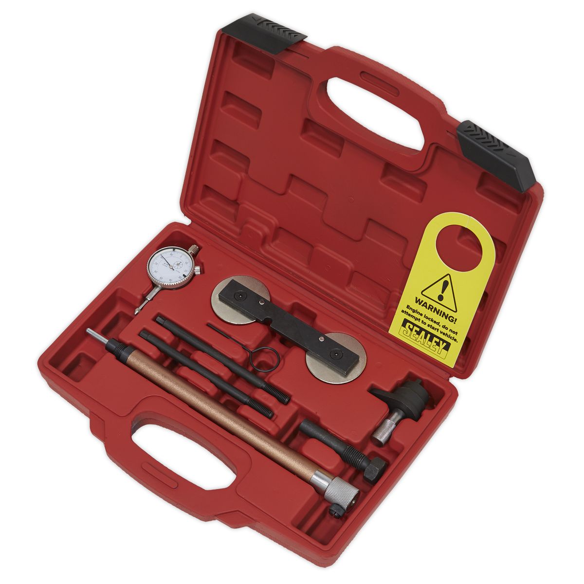 Sealey Petrol Engine Timing Tool Kit - VAG 1.2, 1.4T FSi, 1.4/1.6 FSi - Chain Drive - Image 2