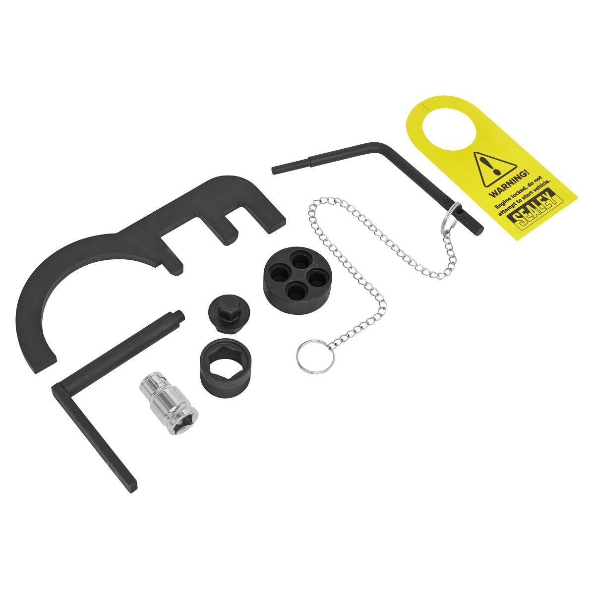 Sealey Diesel Engine Timing Tool Kit - for BMW/Mini 1.5D/1.6D/2.0D/3.0D - Chain Drive - Image 1