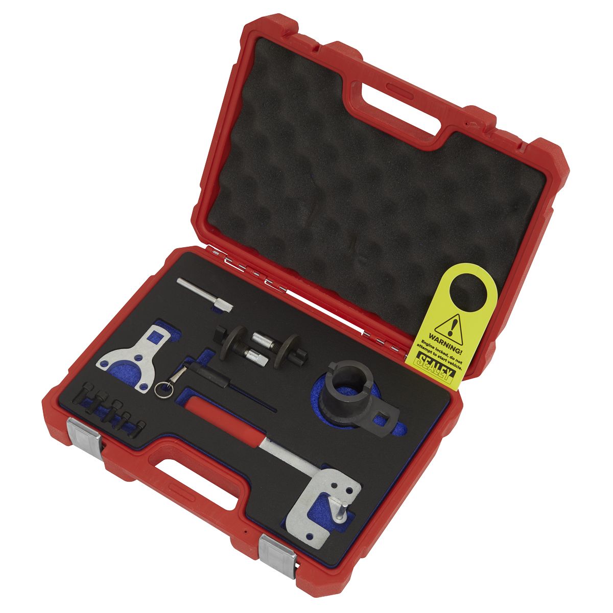 Sealey Diesel Engine Timing Tool Kit - for Alfa Romeo, Ford, PSA, Suzuki, GM 1.3D 16v - Chain Drive - Image 4