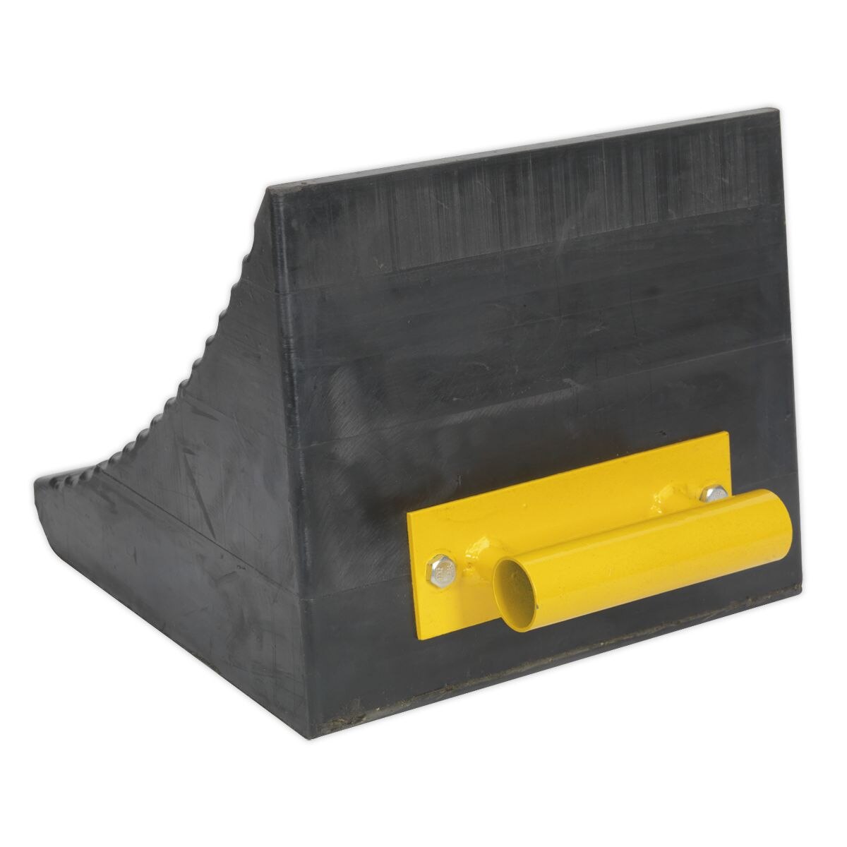 Sealey Heavy-Duty Rubber Wheel Chock - Single - Image 2