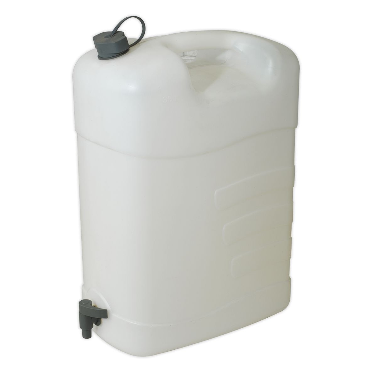 Sealey Fluid Container with Tap 35L - Image 1
