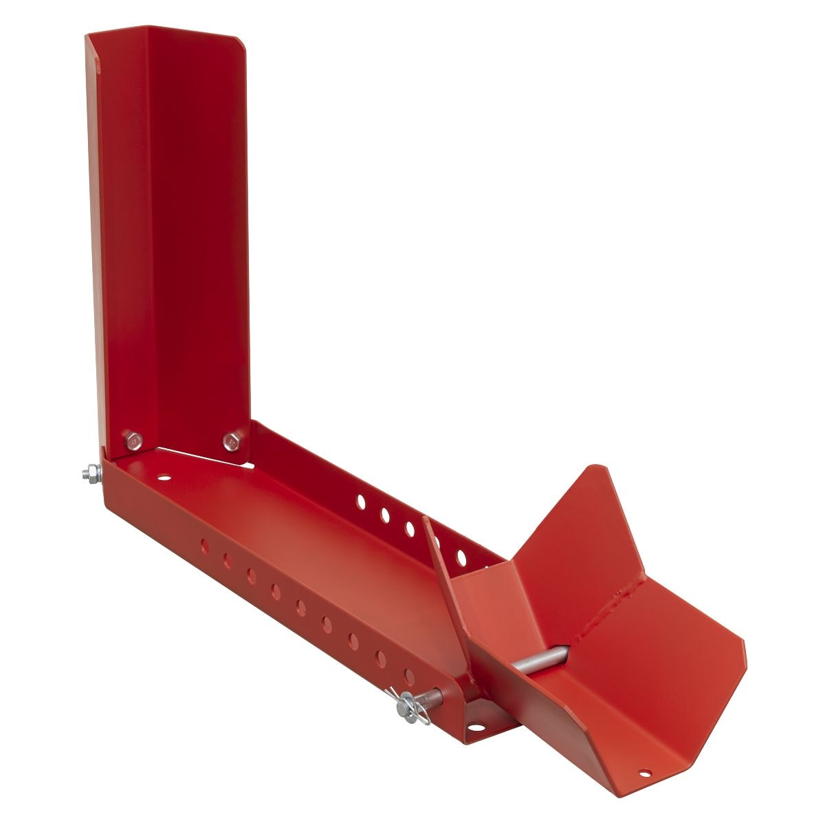 Sealey Motorcycle Roll-in Wheel Clamp, Bolt Down - Image 1
