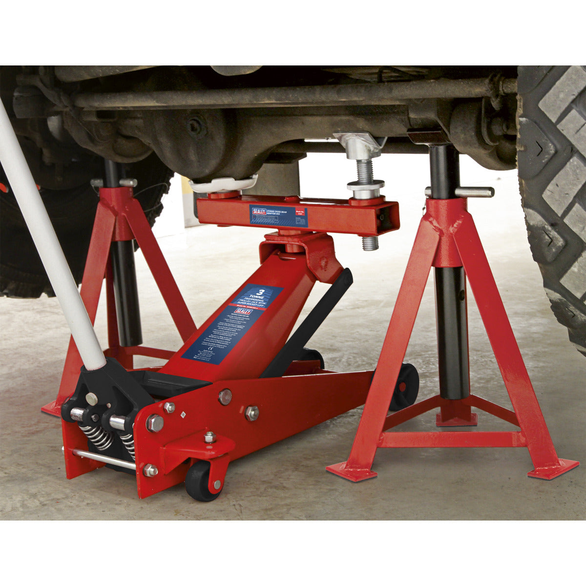 Sealey Cross Beam 4x4 Adaptor 3 Tonne X137