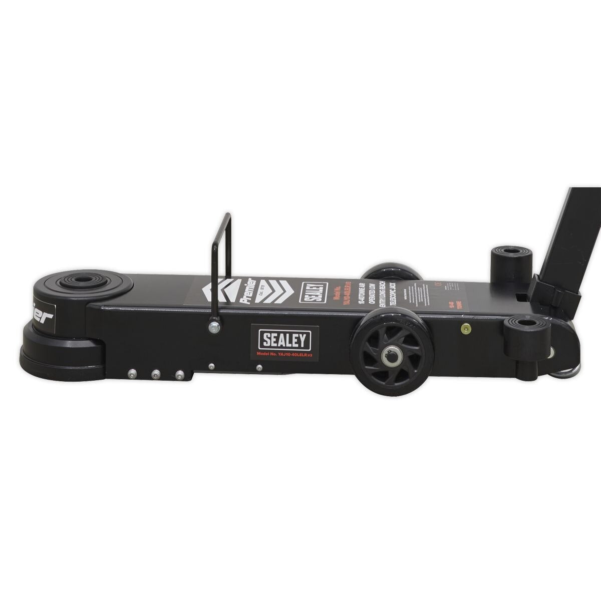 Sealey Premier Long Reach/Low Profile Air Operated Telescopic Jack 10-40 Tonne - Image 3