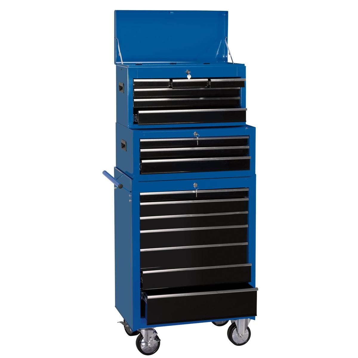 Draper Combination Roller Cabinet and Tool Chest, 16 Drawer, 26" - Image 1