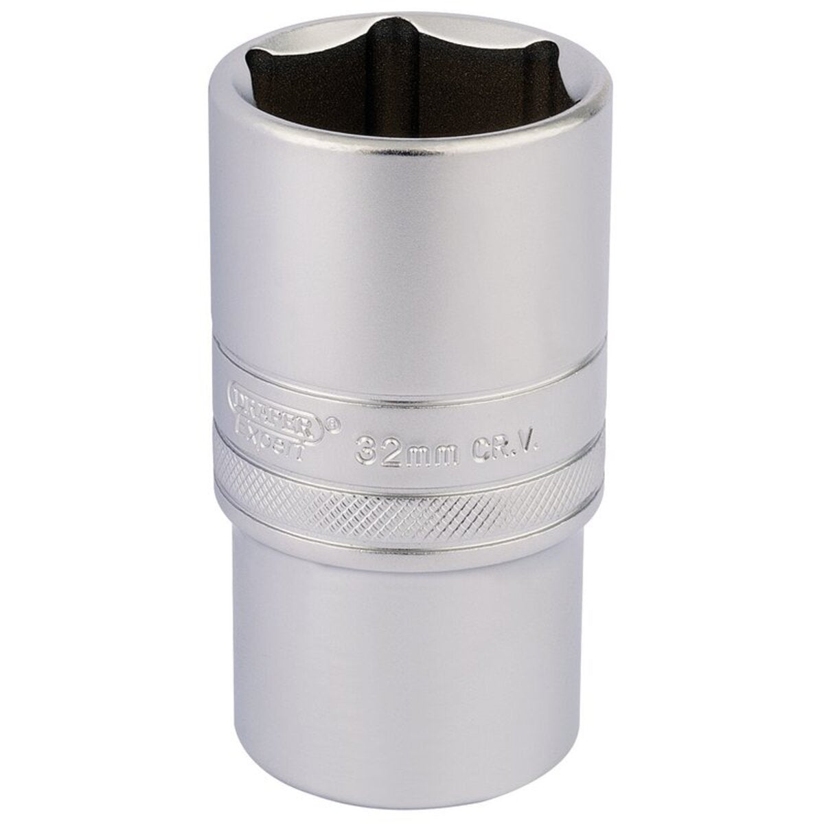 Draper 6 Point Metric Deep Socket, 1/2" Sq. Dr., 32mm
