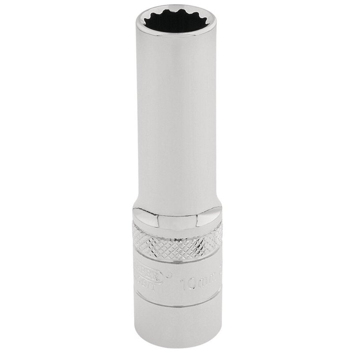 Draper Hi-Torq 12 Point Deep Socket, 3/8" Sq. Dr., 10mm