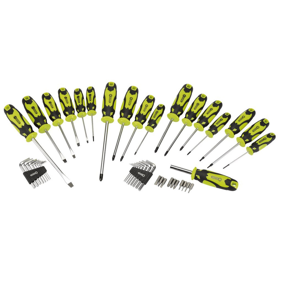 Draper 44pc S. Driver Set - Green - 78619