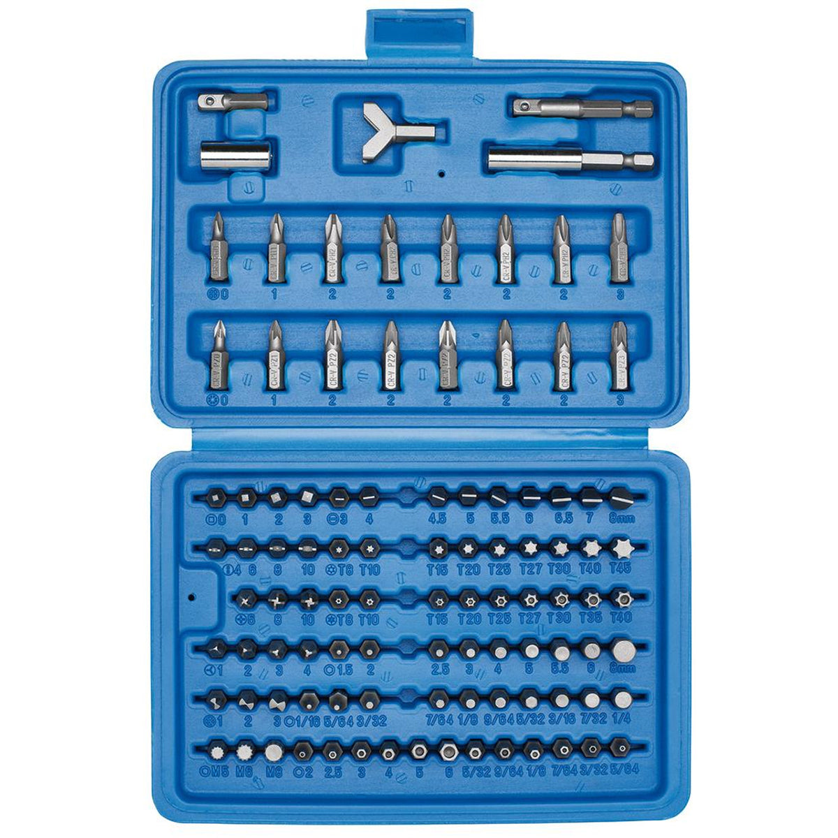 Draper 100pc Screwdriver Bit Set 72055