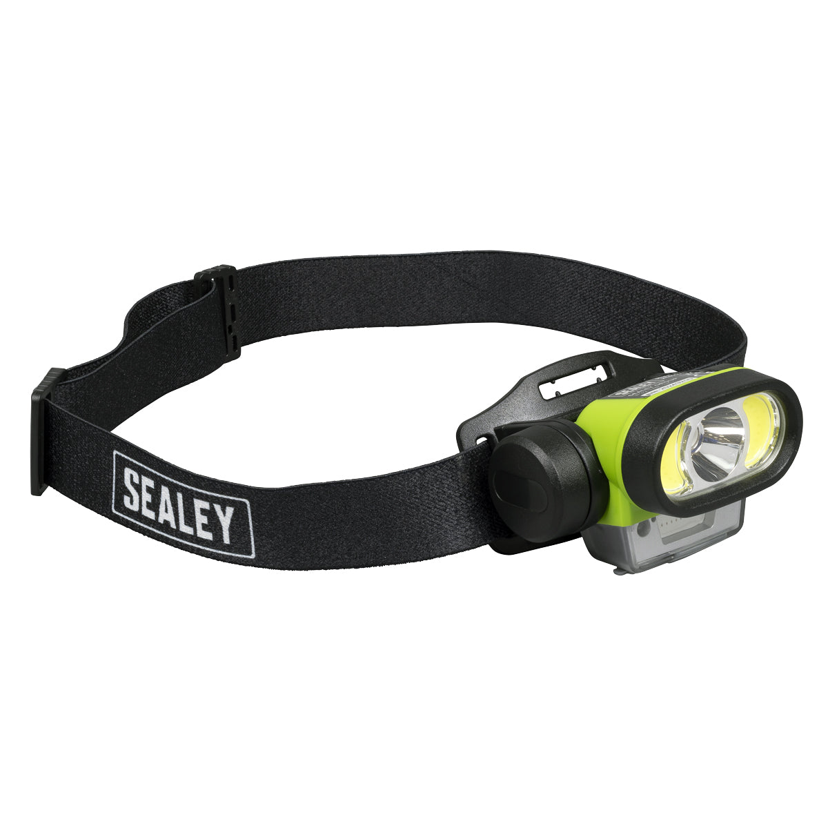 Sealey Rechargeable Head Torch with Auto-Sensor 5W & 3W COB LED HT400LED