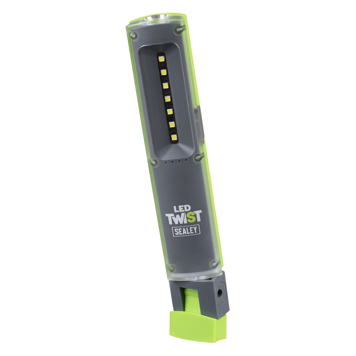 Sealey LED Twist Rechargeable Inspection Light 2W & 1W SMD LED LED401G