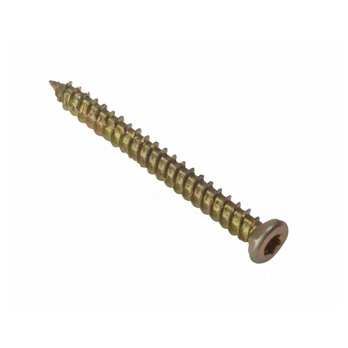 ForgeFix Concrete Frame Screw ZYP 7.5 x 102mm Box 100 FORCFS102YN