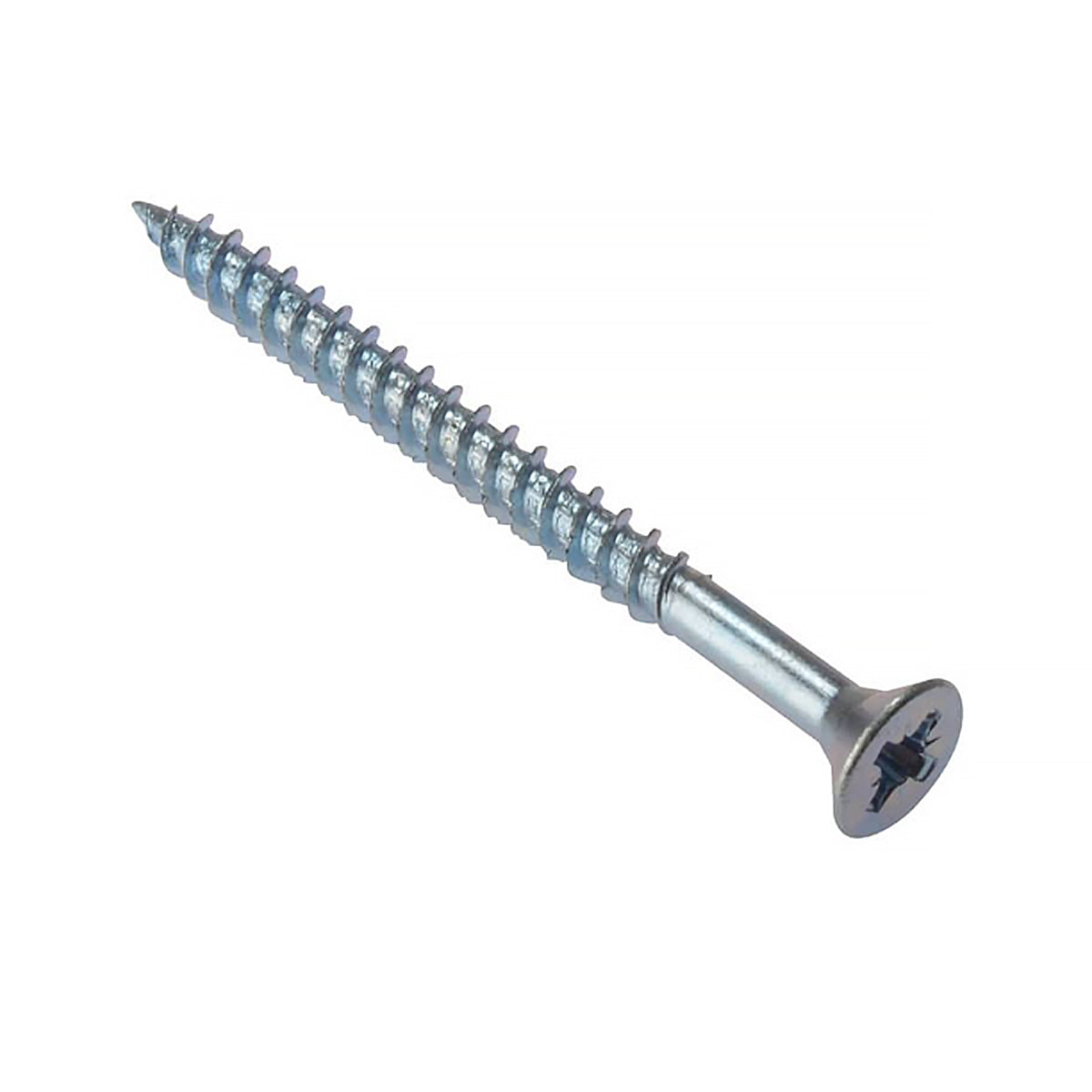 ForgeFix General Purpose Pozi Compatible Screw CSK TT ZP 2.1/2in x 8 Box 200 FORCSK2128Z