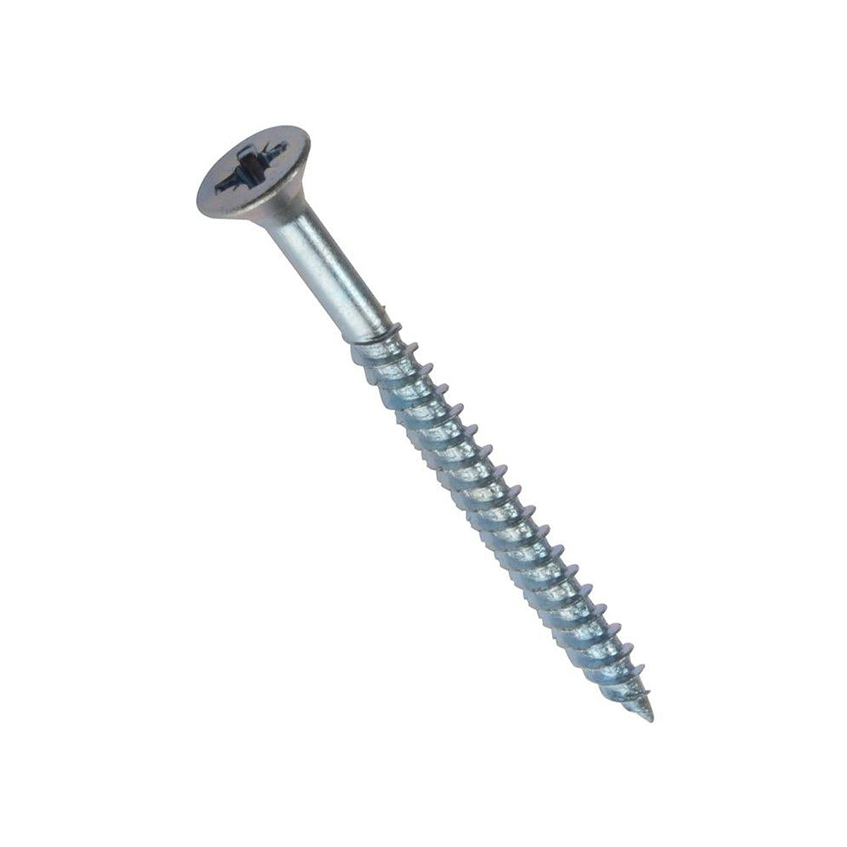 ForgeFix General Purpose Pozi Compatible Screw CSK TT ZP 1.1/4in x 8 Box 200 FORCSK1148Z