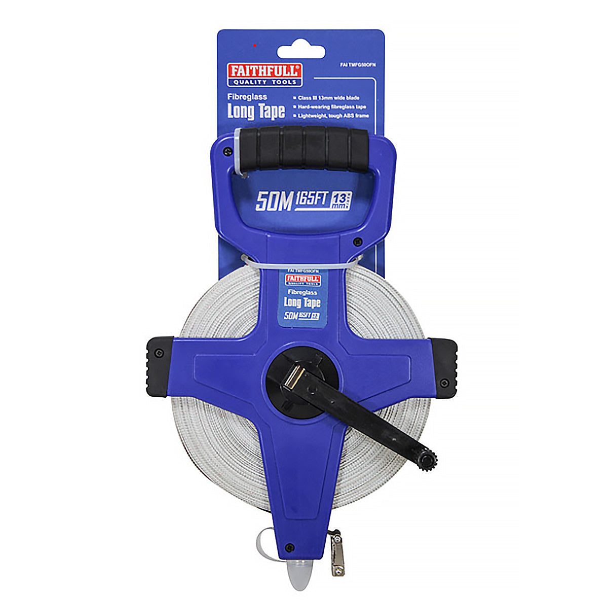 Faithful Fibreglass Open Long Tape 30m/100ft (Width 13mm) FAITMFG30OFN
