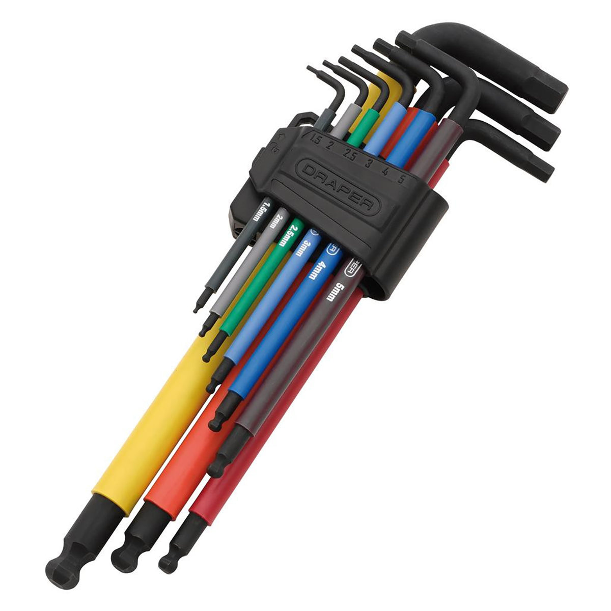 Draper Extra-Long Arm Hex Key Set (9 Piece) 07109