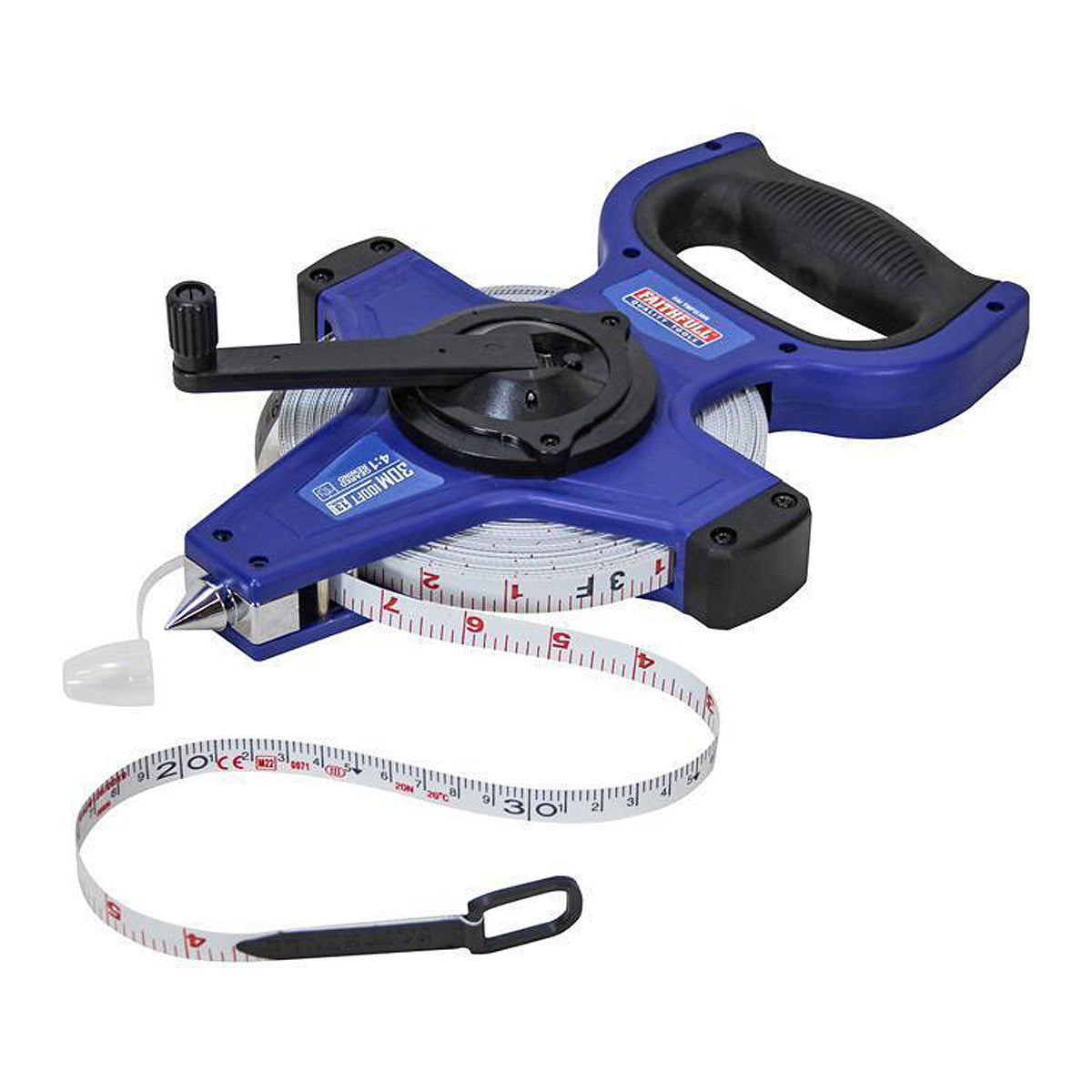 Faithfull Fast Rewind Open Long Tape 30m/100ft (Width 13mm) FAITMFG30N