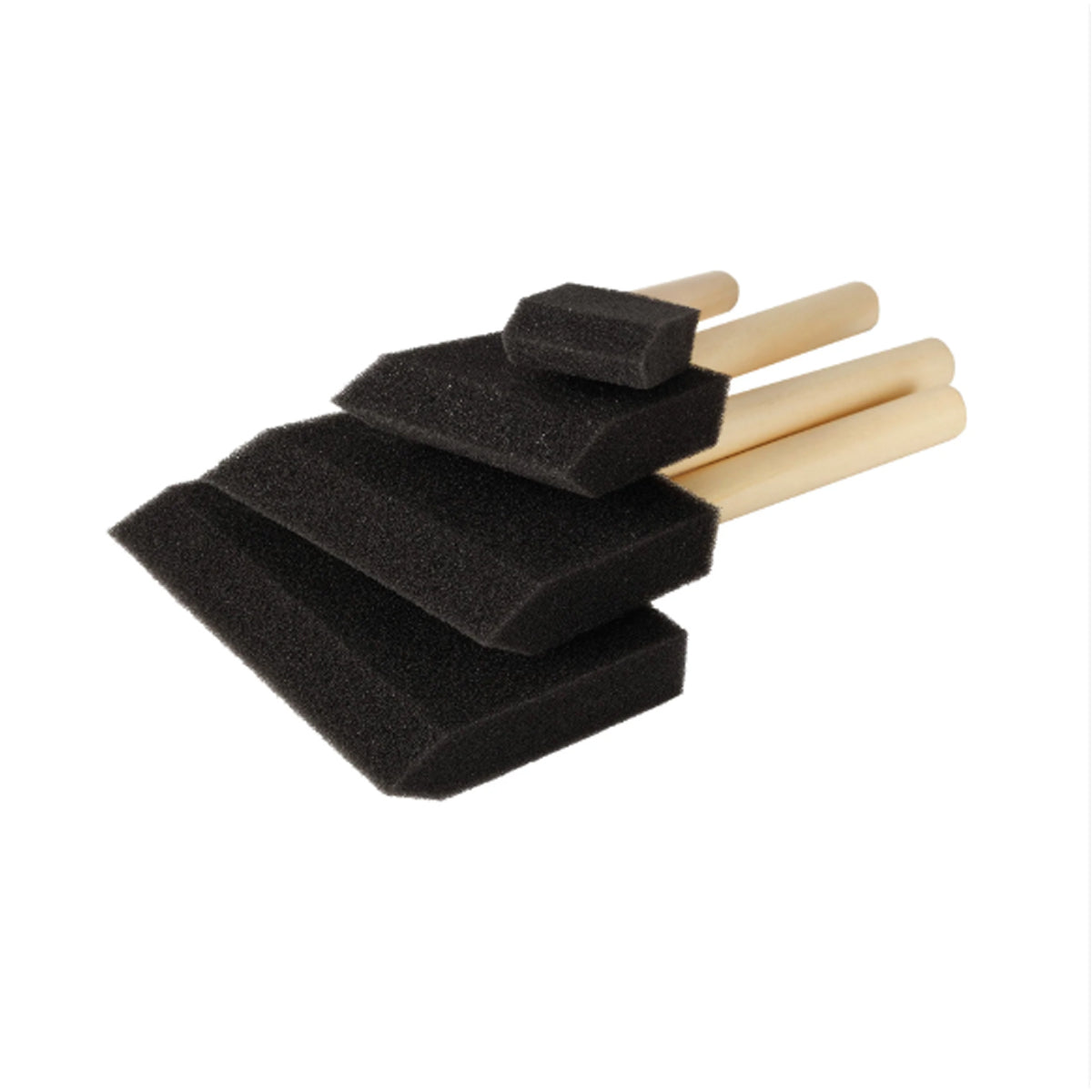 Amtech 4-Piece poly foam brush set G4482