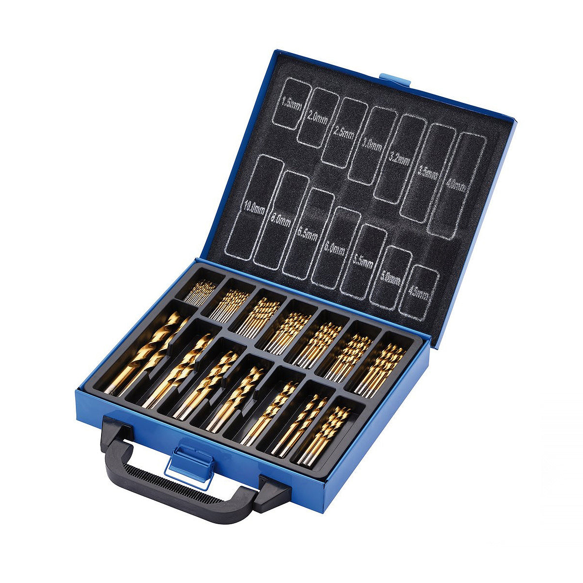 Draper HSS Titanium Nitride Coated Drill Bit Set (99 Piece) 08887