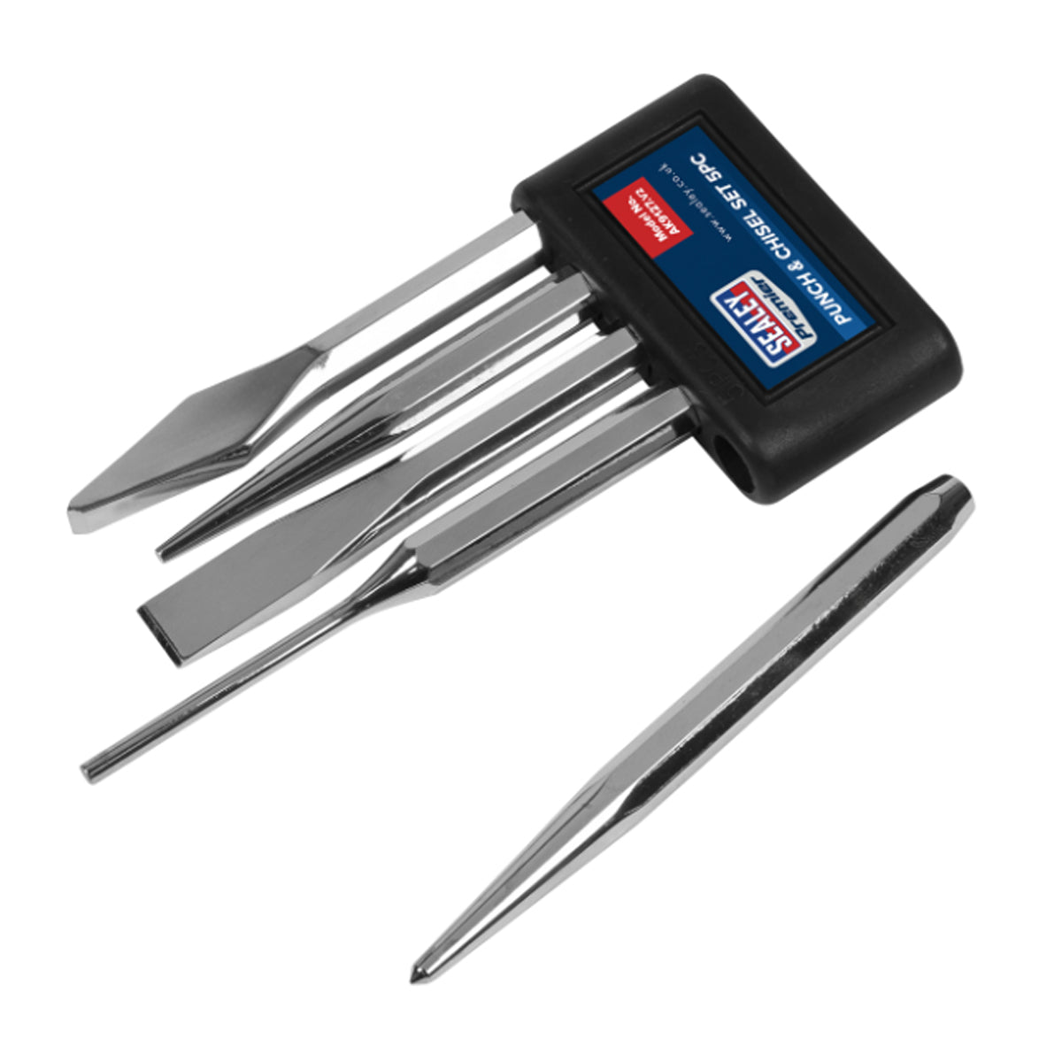 Sealey Premier Punch & Chisel Set 5pc AK9127