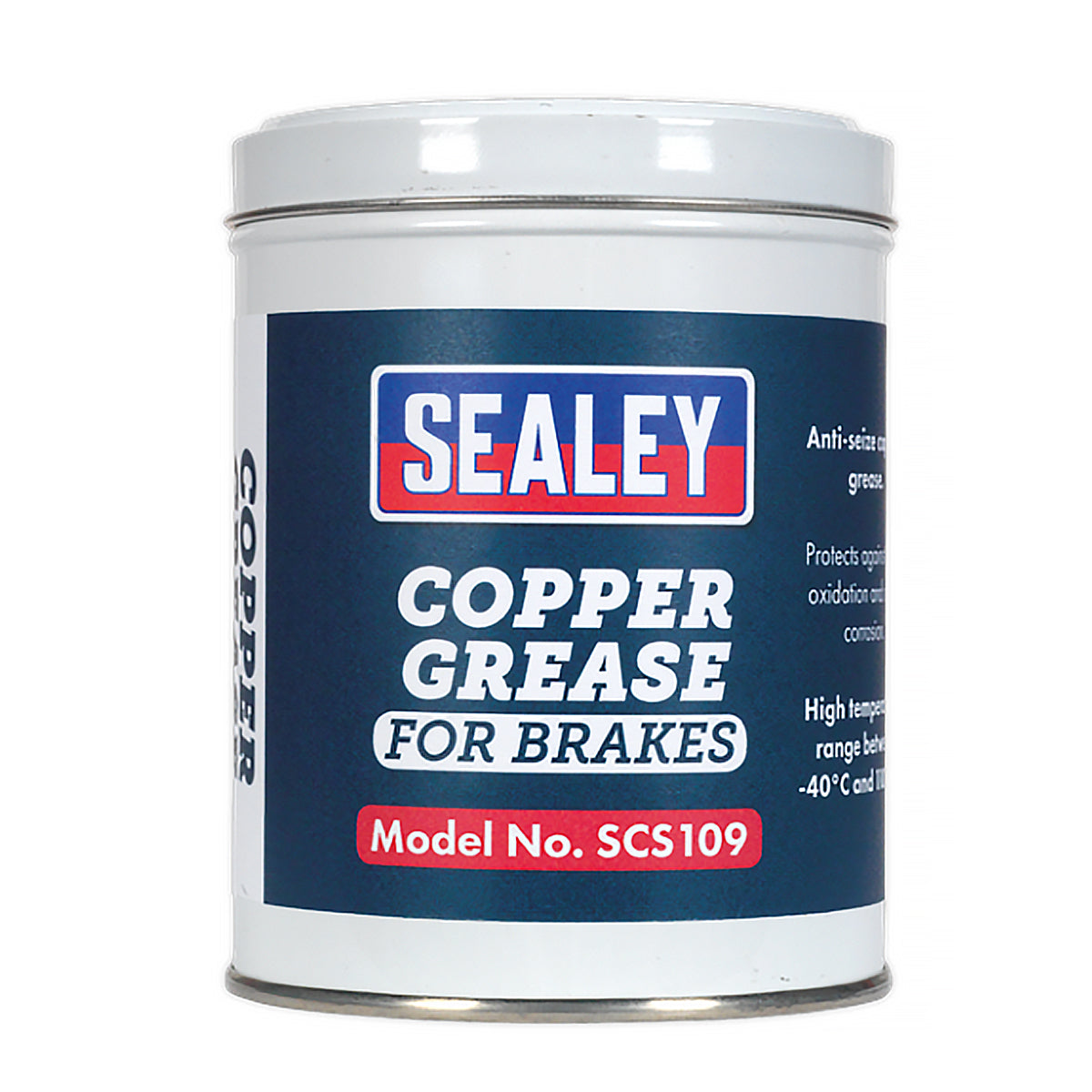 Sealey Copper Grease Tin 500g SCS109