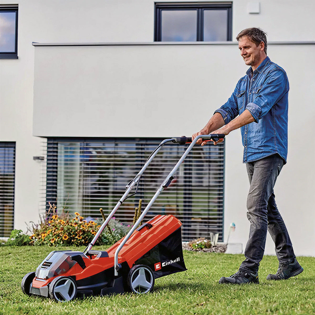 Einhell GE-CM 36/33 Li Power X-Change Lawn Mower 36V 2 x 2.5Ah Li-ion EINGECM3633K