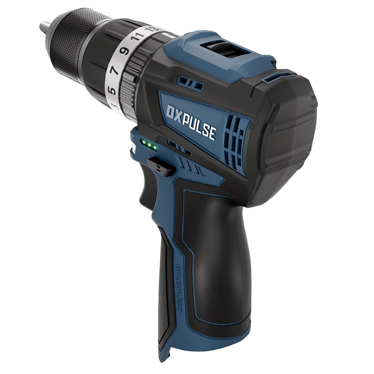 Draper DXPULSE 12V Brushless Combi Drill & Impact Driver Complete Kit 28003